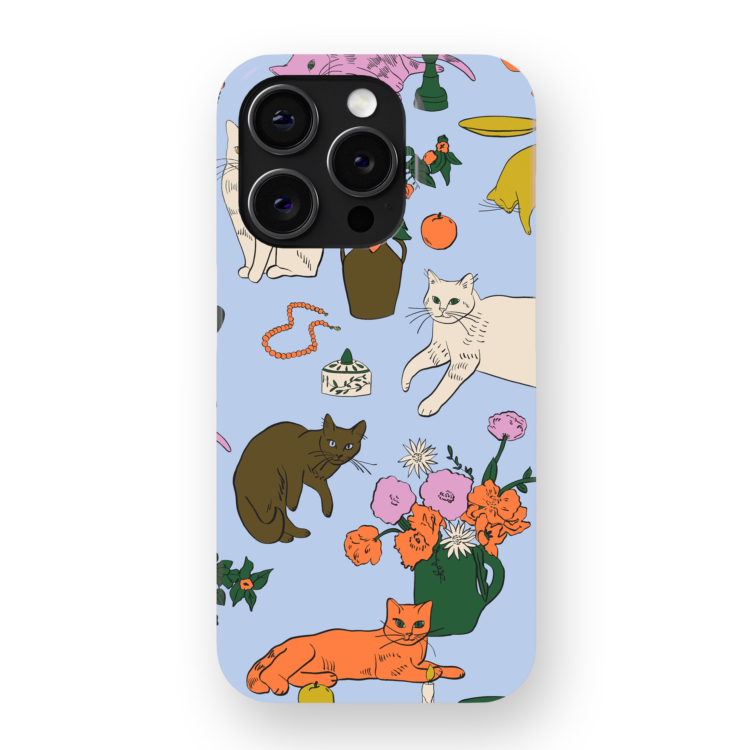 Table Cats  Phone Cover