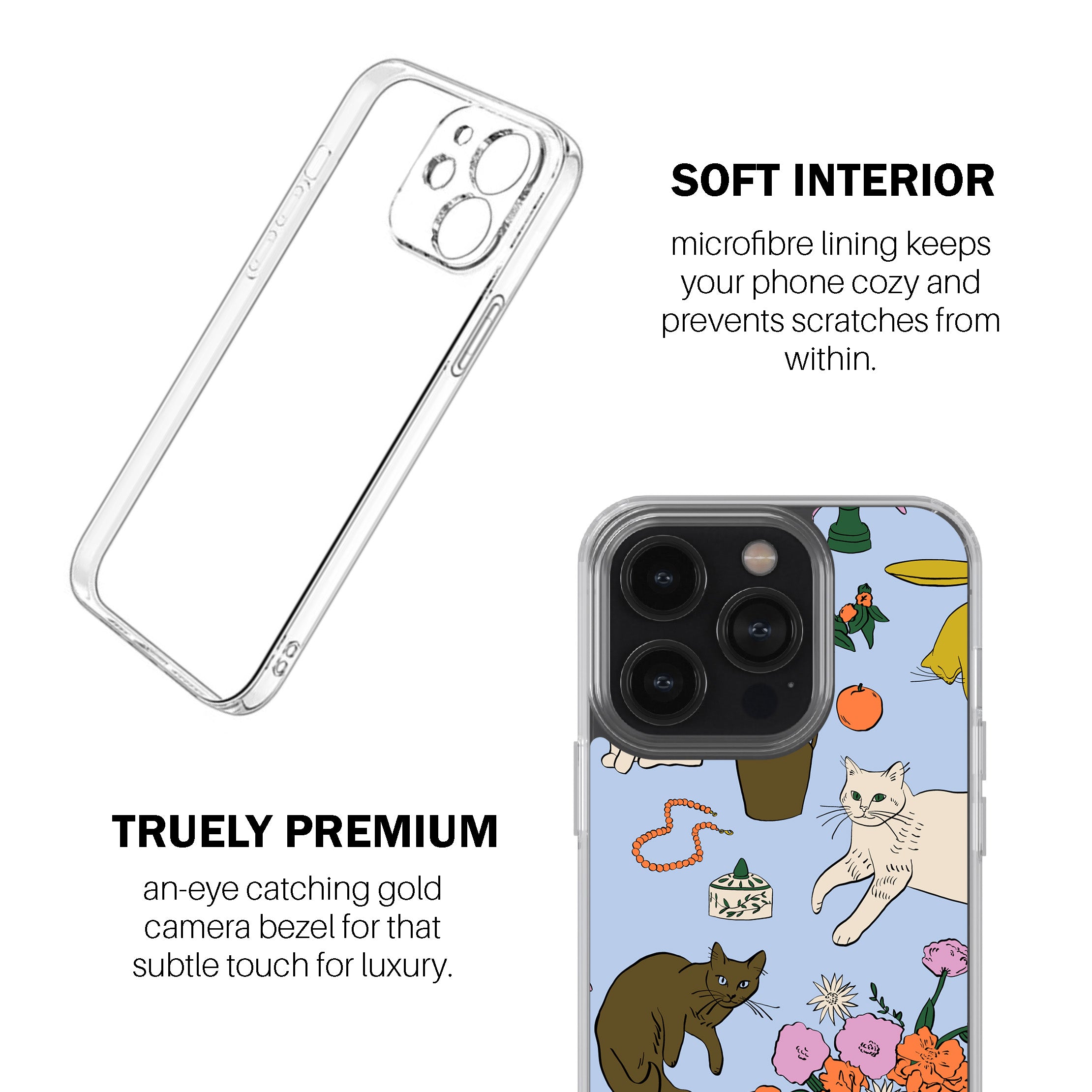 Table Cats  Phone Cover