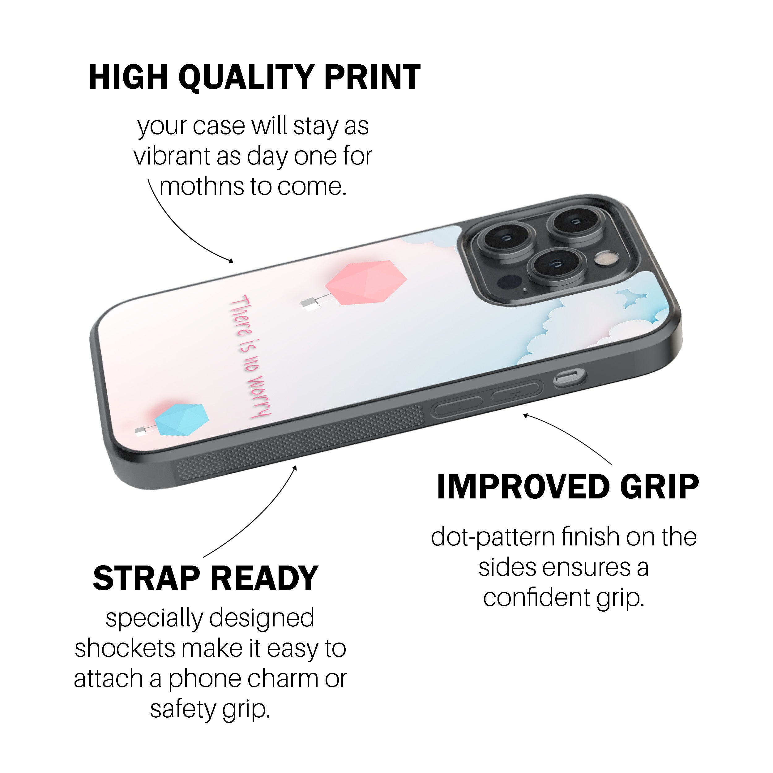 No Worries Sky Phone Cover