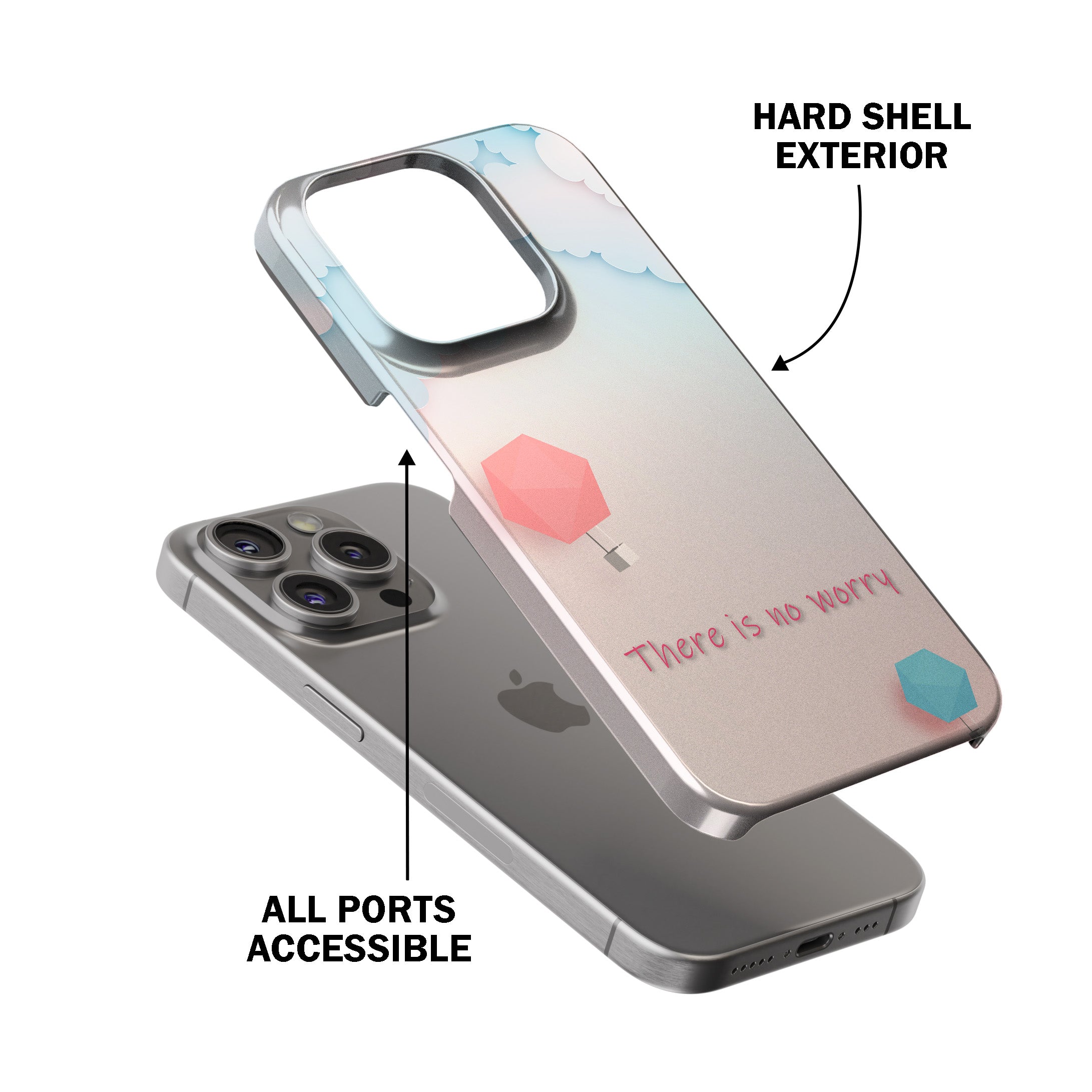 No Worries Sky Phone Cover