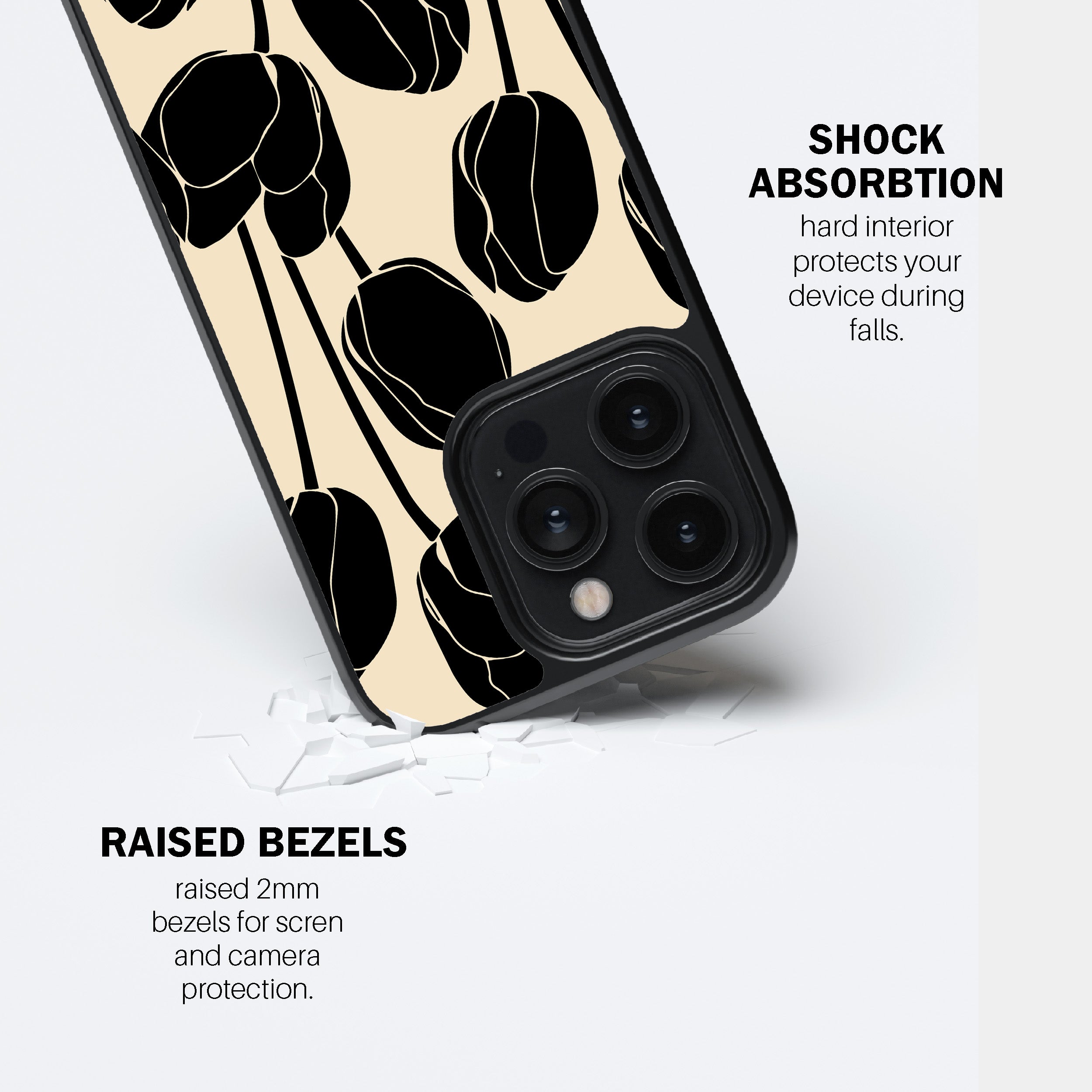 Bold Tulips Phone Cover