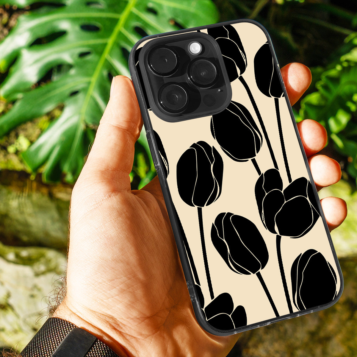 Bold Tulips Phone Cover