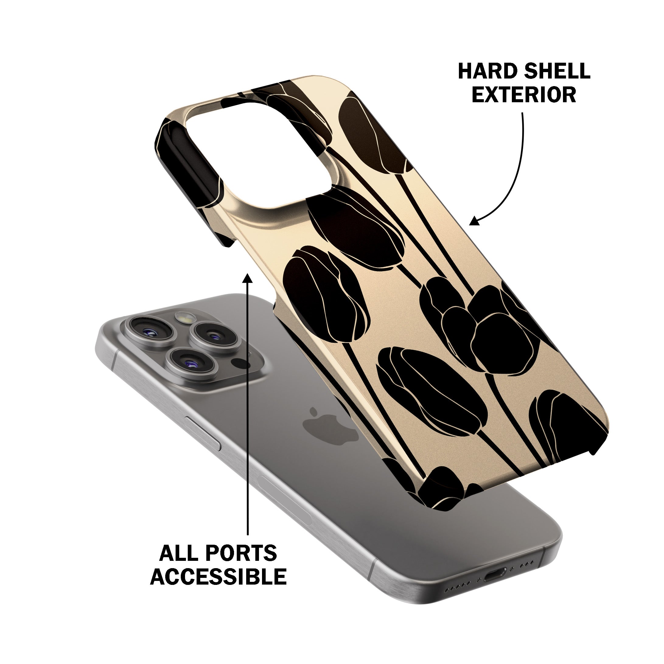 Bold Tulips Phone Cover