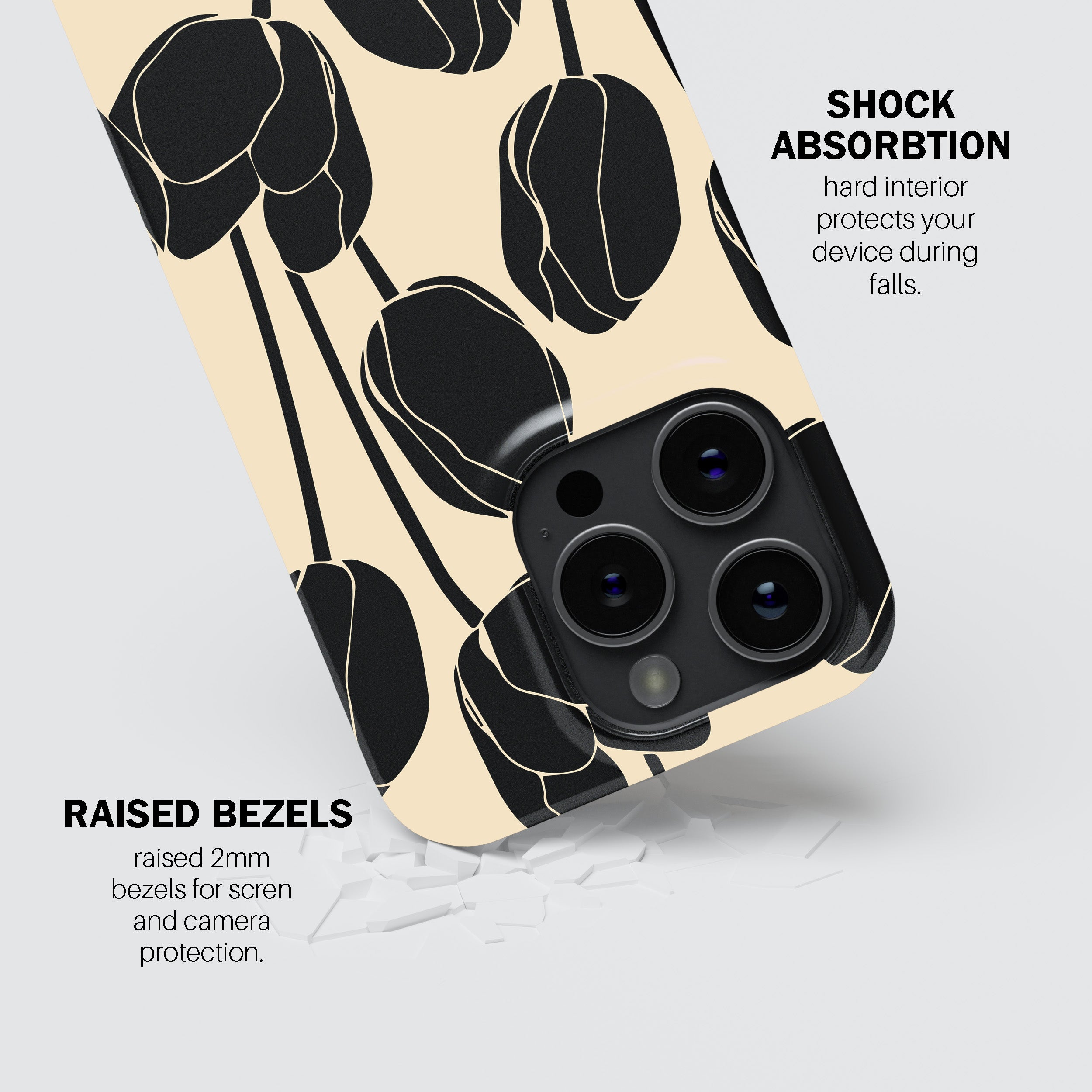 Bold Tulips Phone Cover