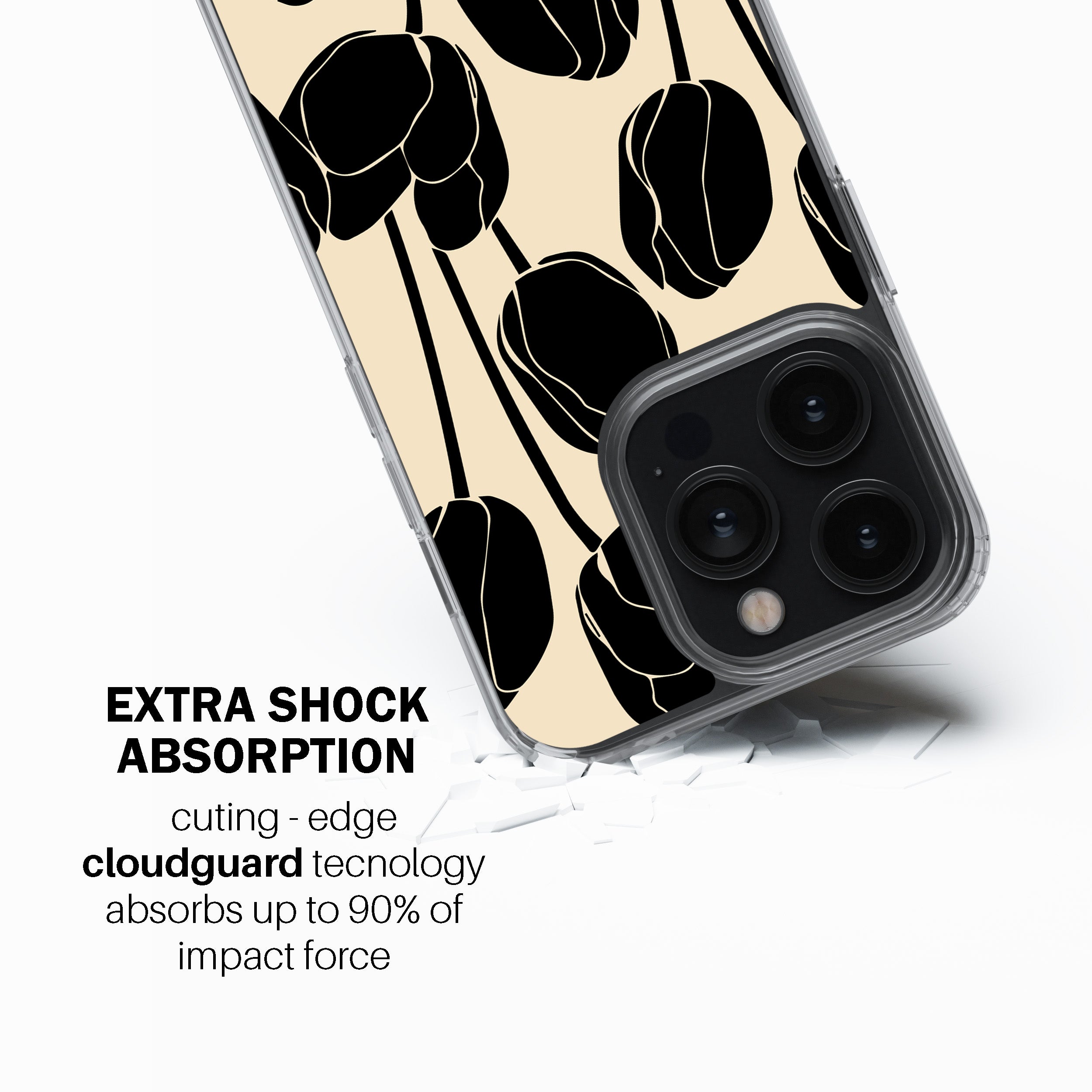 Bold Tulips Phone Cover