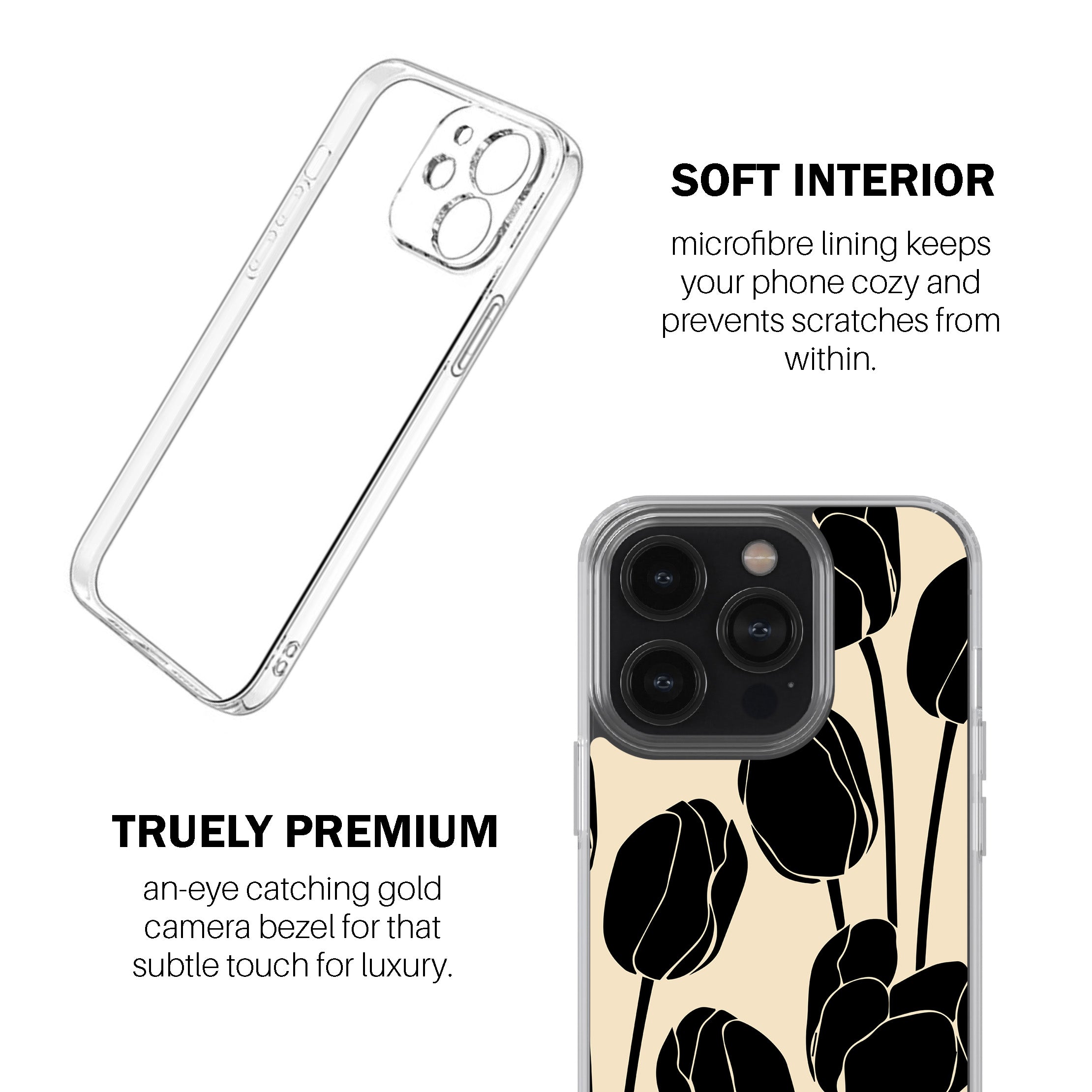 Bold Tulips Phone Cover