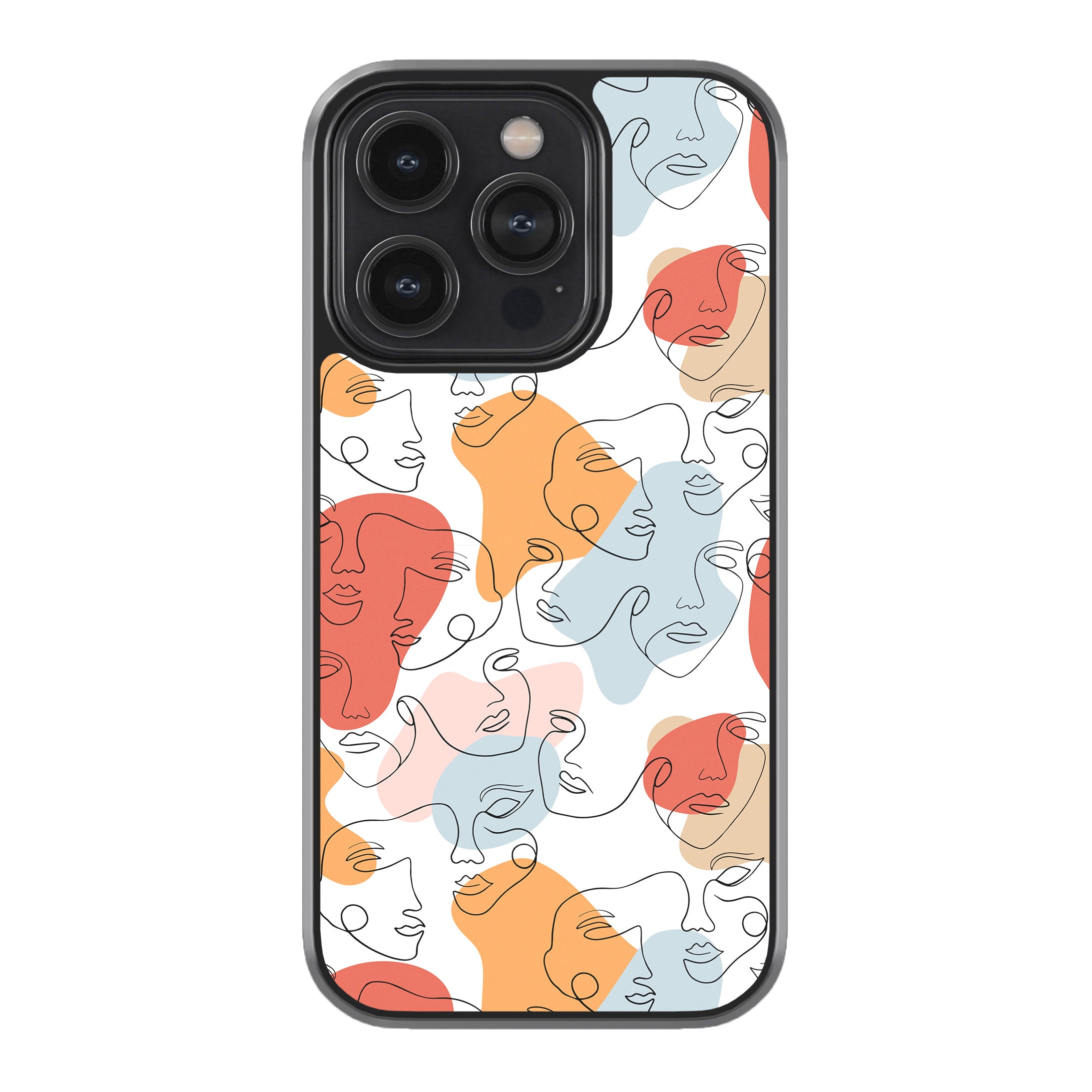 Abstract Feline Art Phone Cover