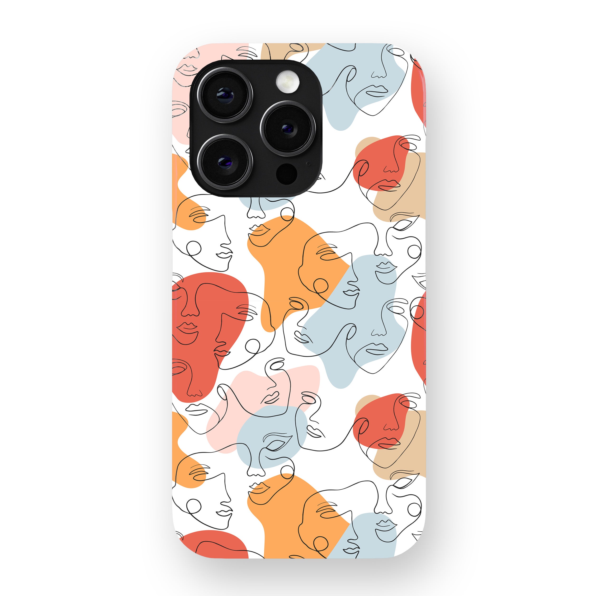 Abstract Feline Art Phone Cover