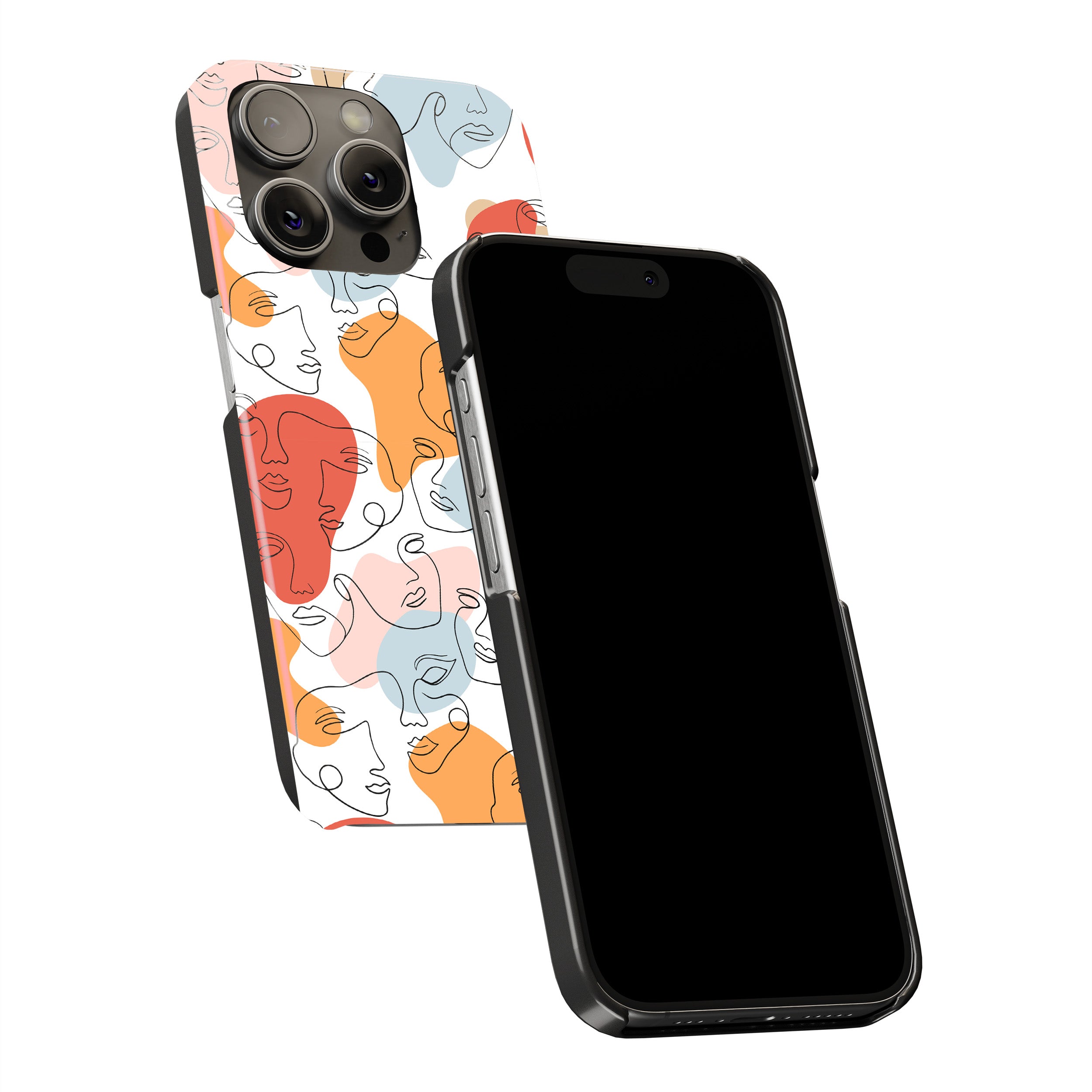 Abstract Feline Art Phone Cover