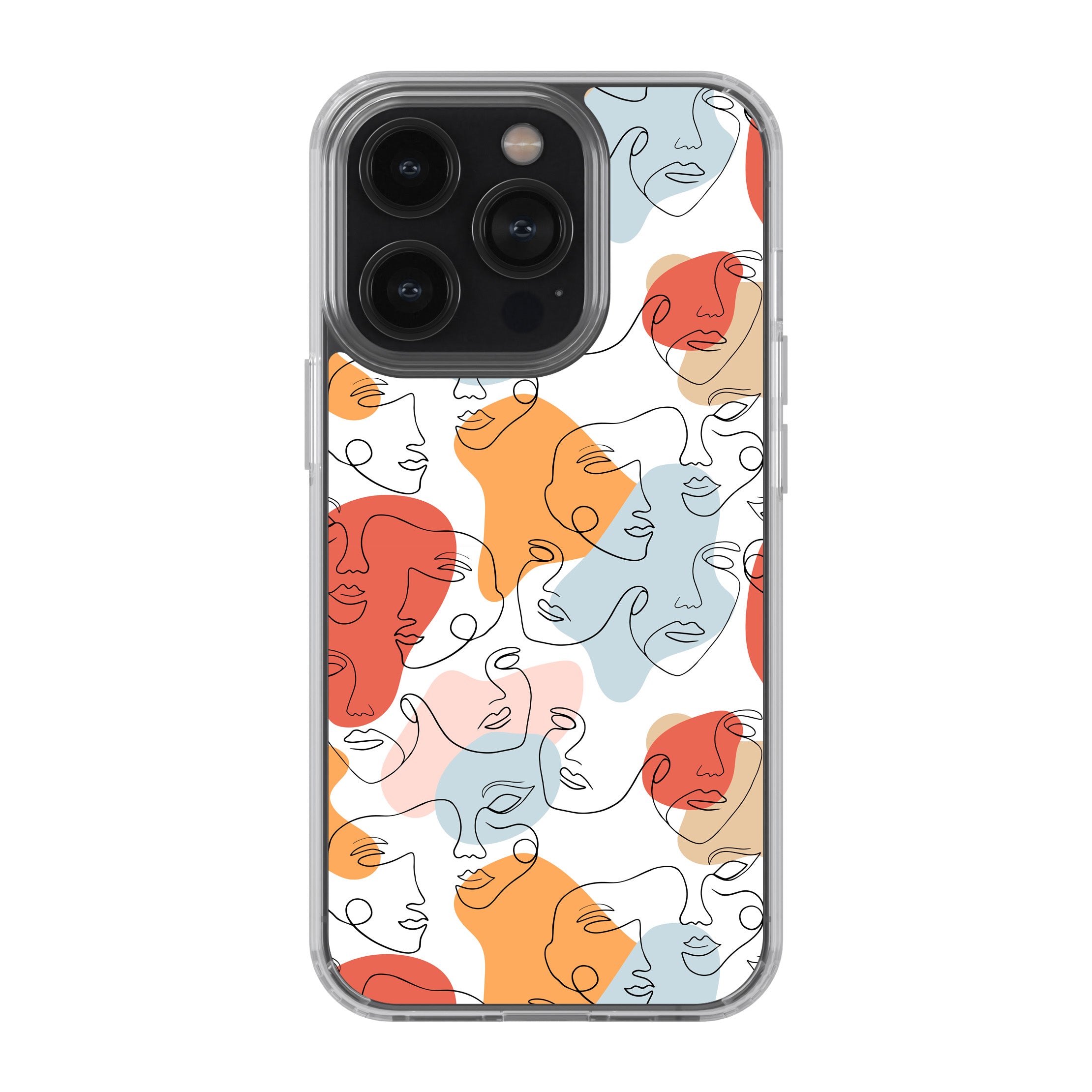 Abstract Feline Art Phone Cover