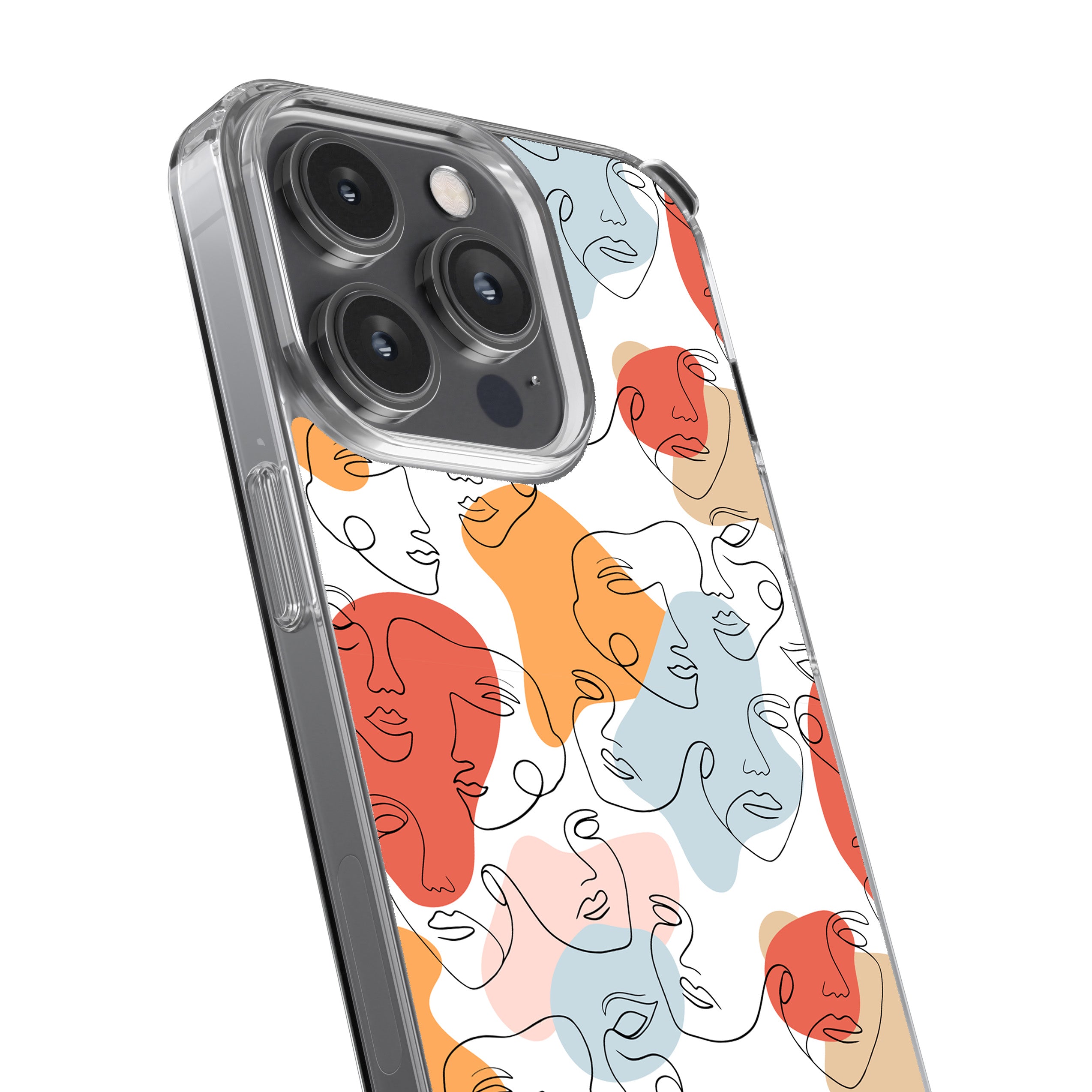 Abstract Feline Art Phone Cover