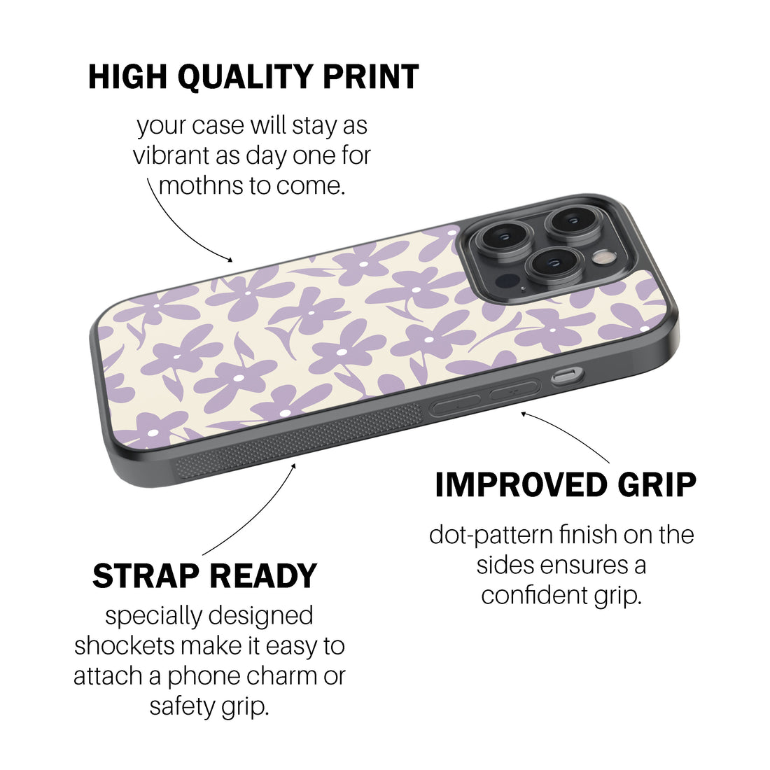 Old School Petals Phone Cover