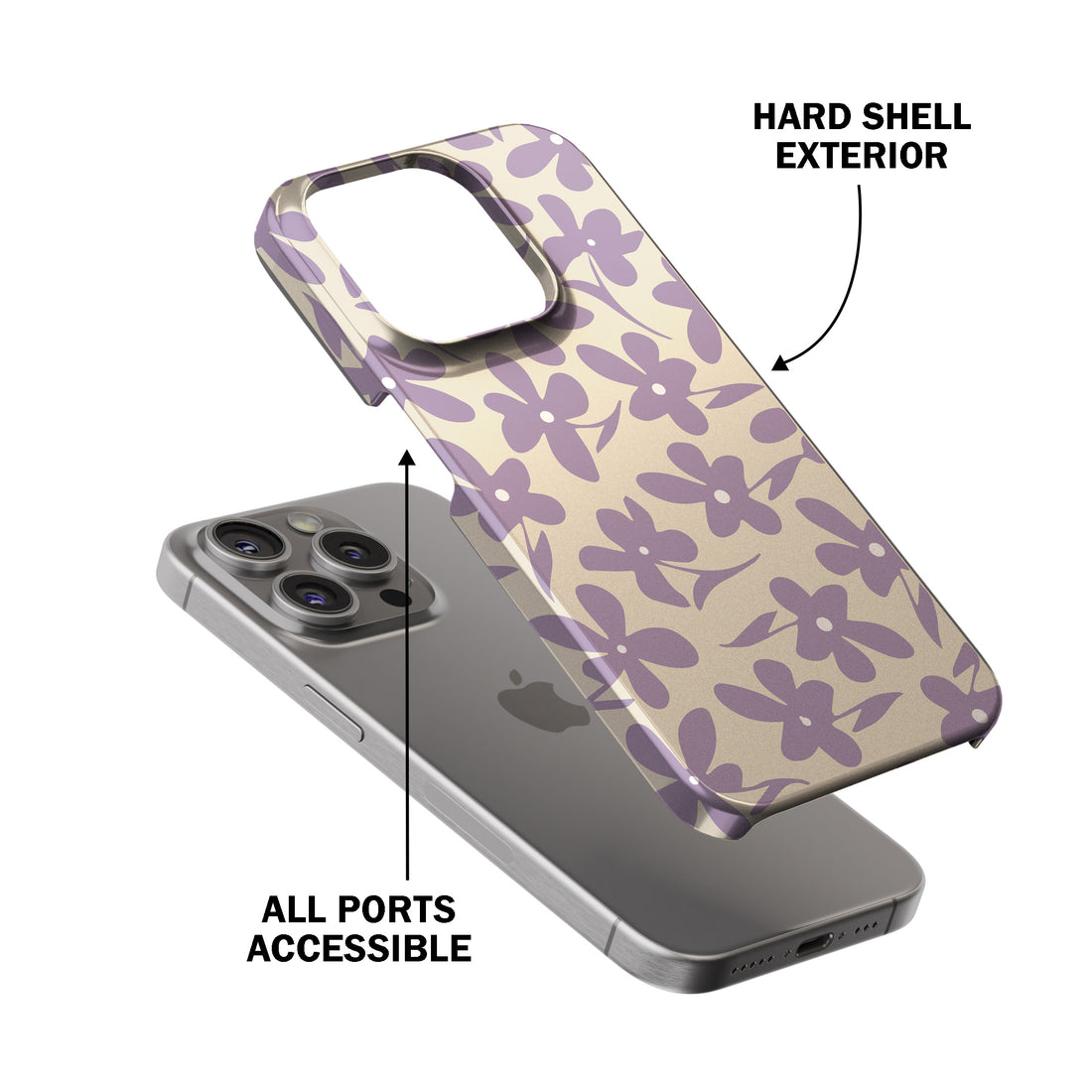 Old School Petals Phone Cover