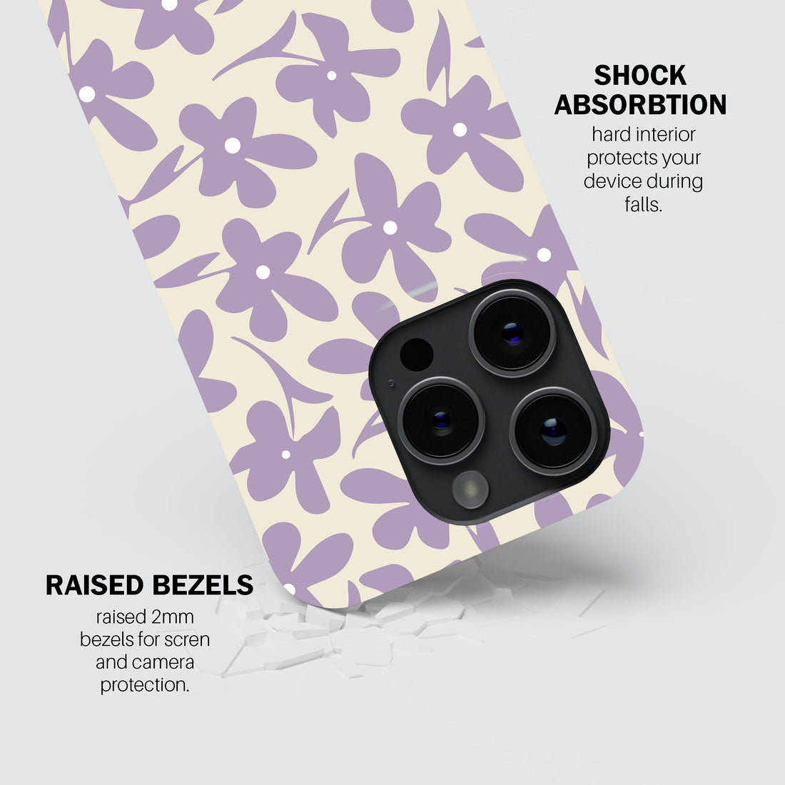 Old School Petals Phone Cover