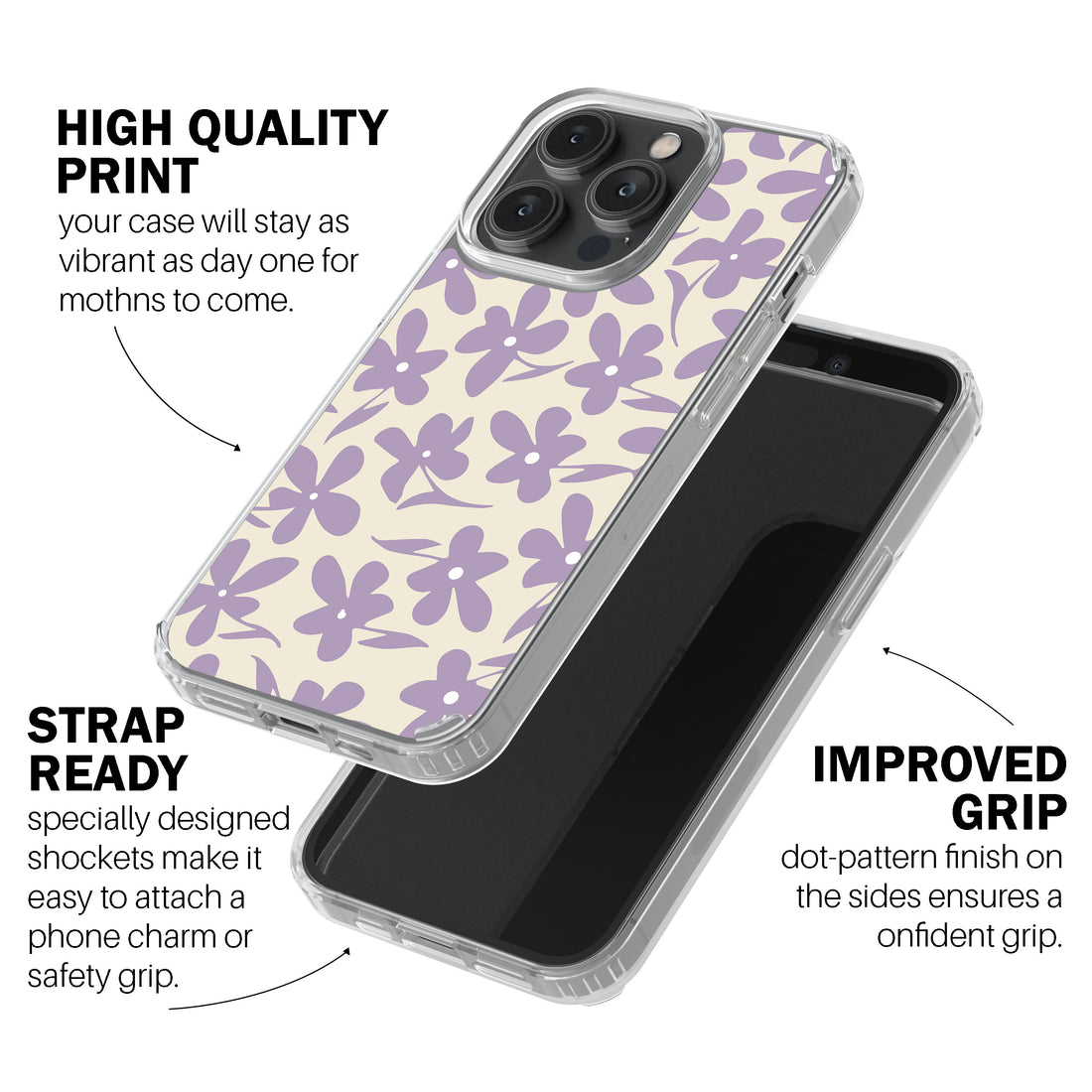 Old School Petals Phone Cover