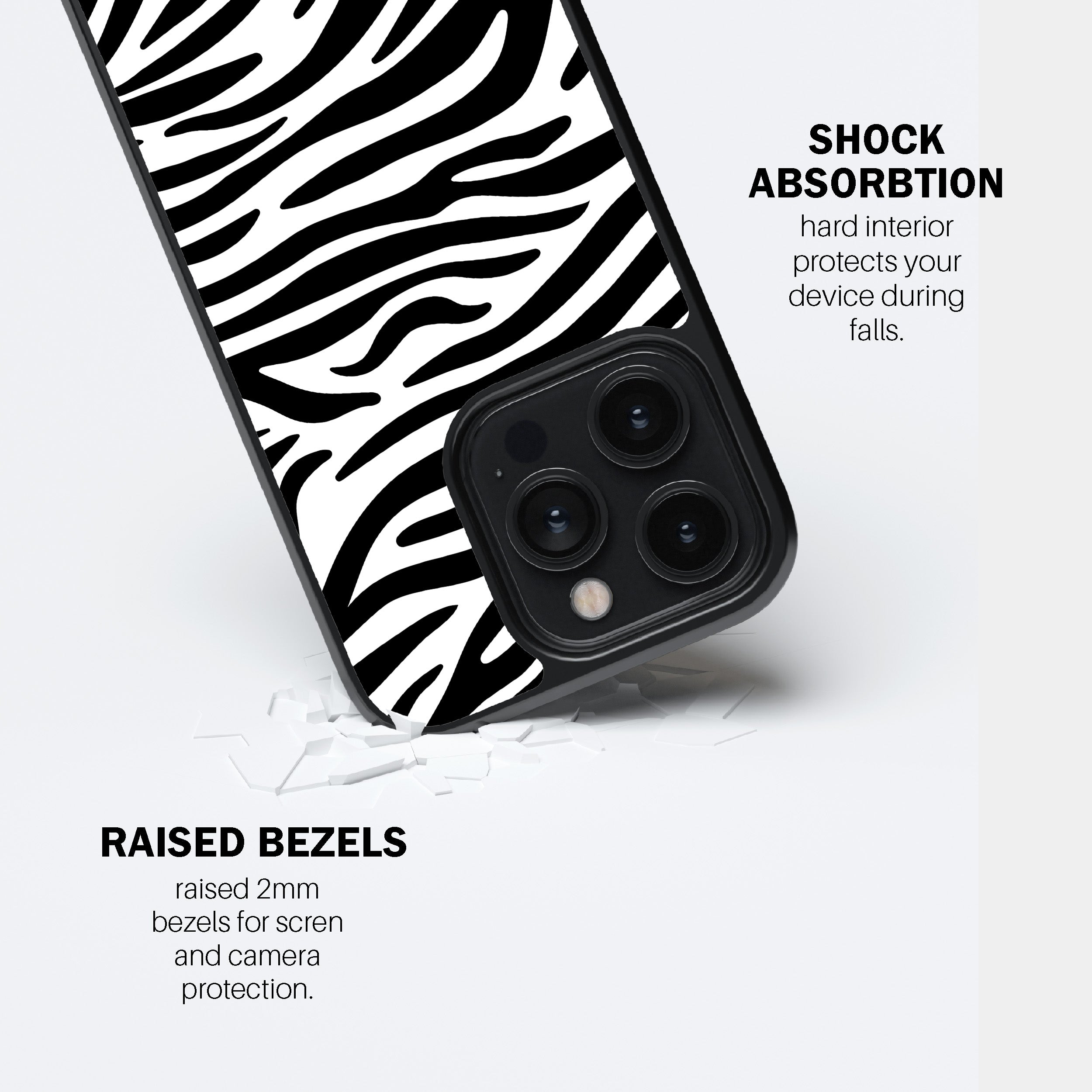 Zebra Vibes Phone Cover