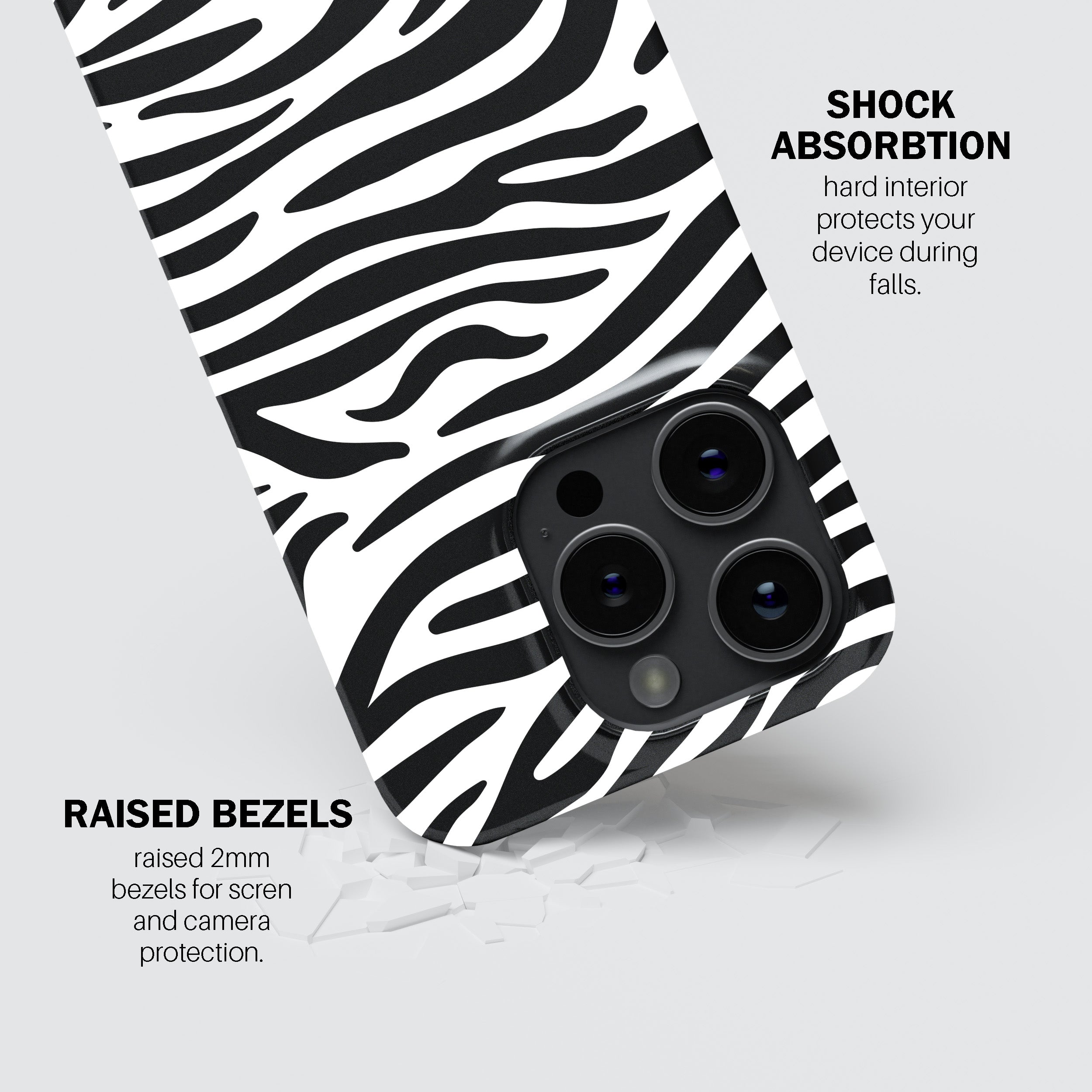 Zebra Vibes Phone Cover