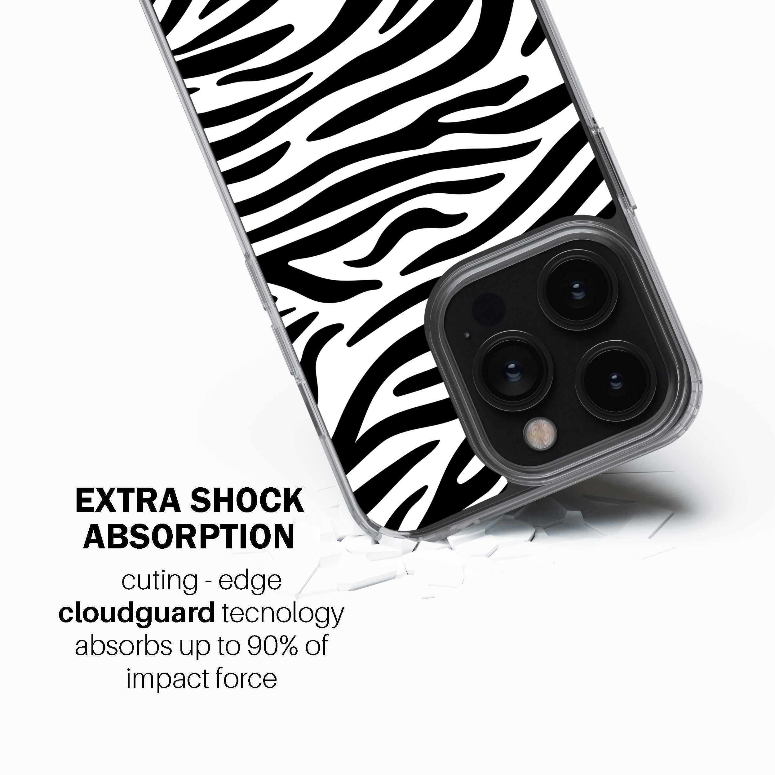 Zebra Vibes Phone Cover