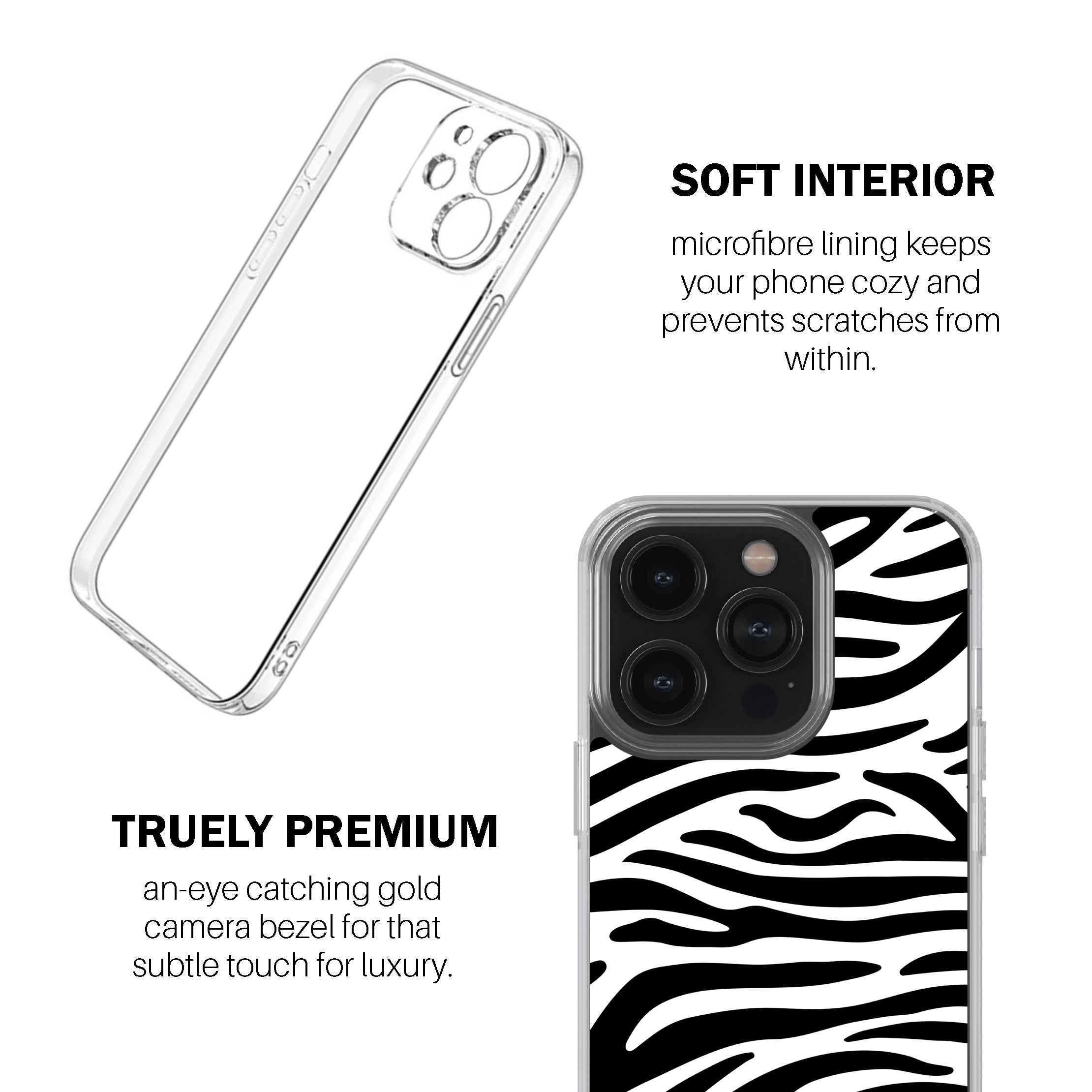 Zebra Vibes Phone Cover