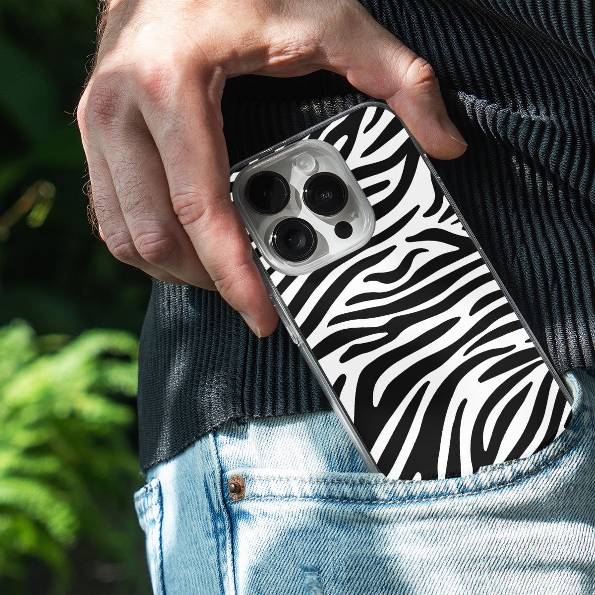 Zebra Vibes Phone Cover