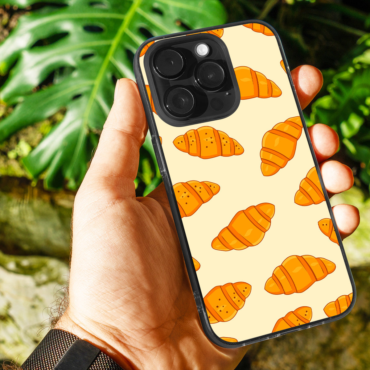 Croissant Craze Phone Cover