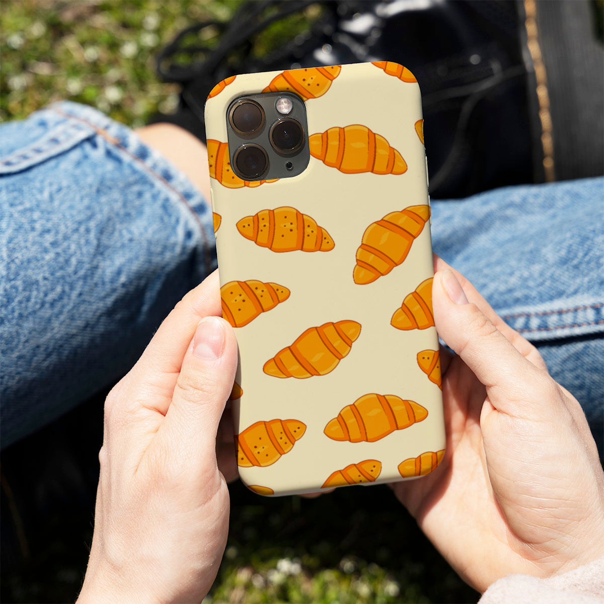 Croissant Craze Phone Cover