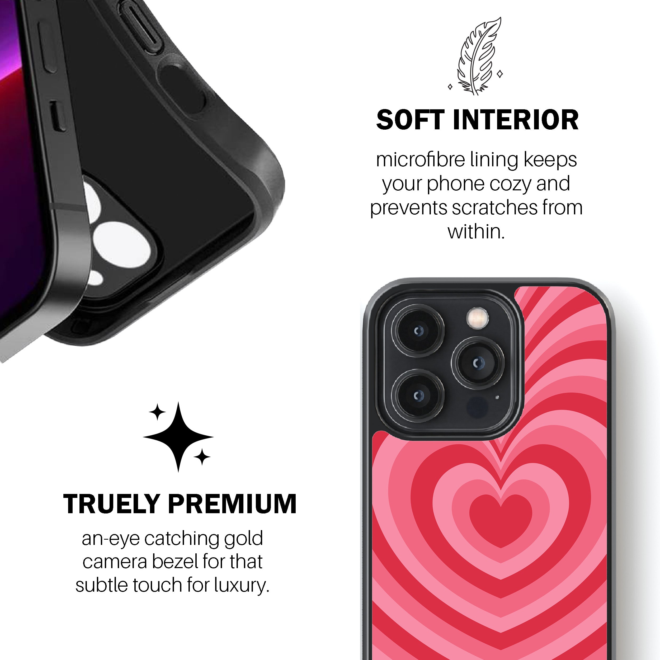 Heart Tunnel Phone Cover