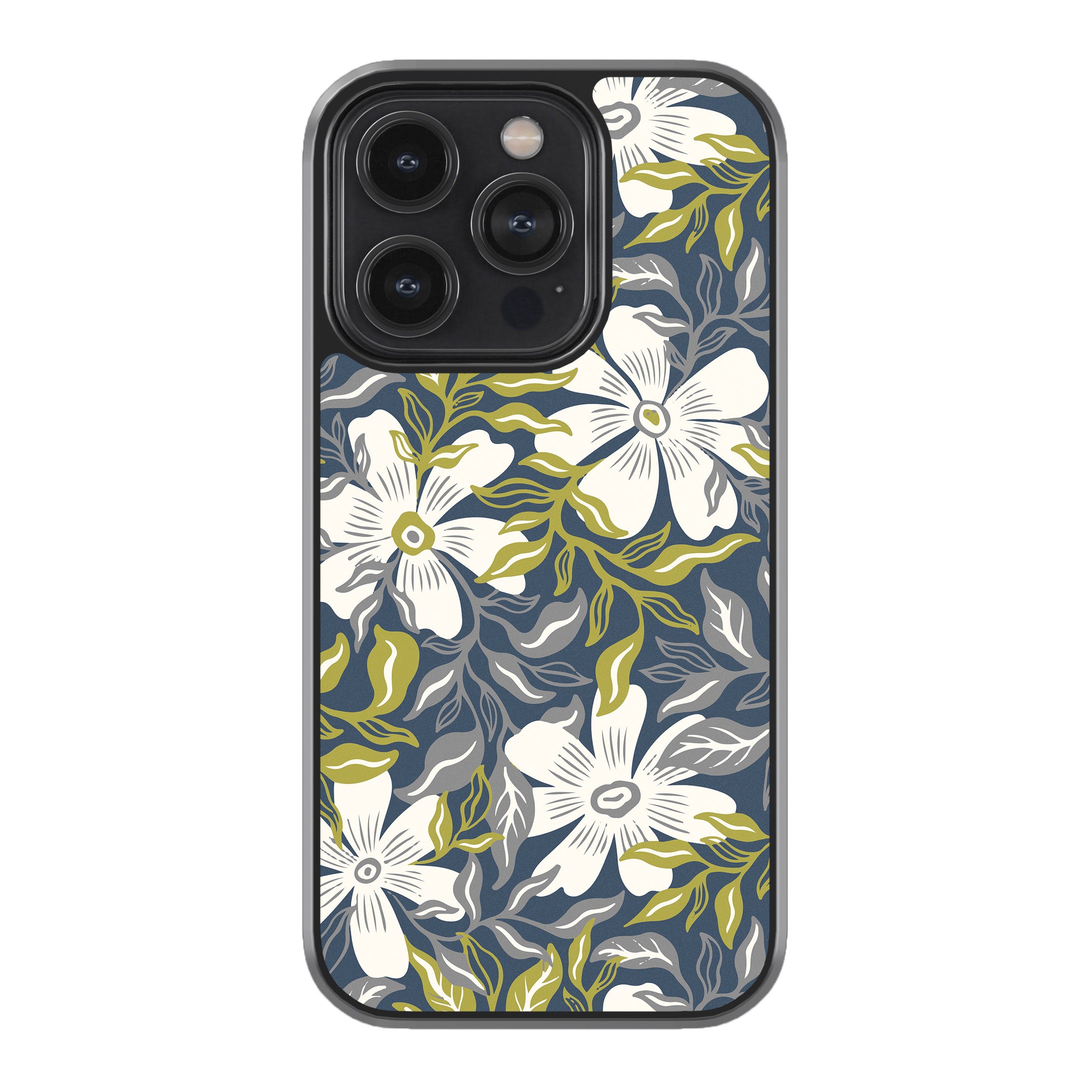 Botanical Blue Bloom Phone Cover