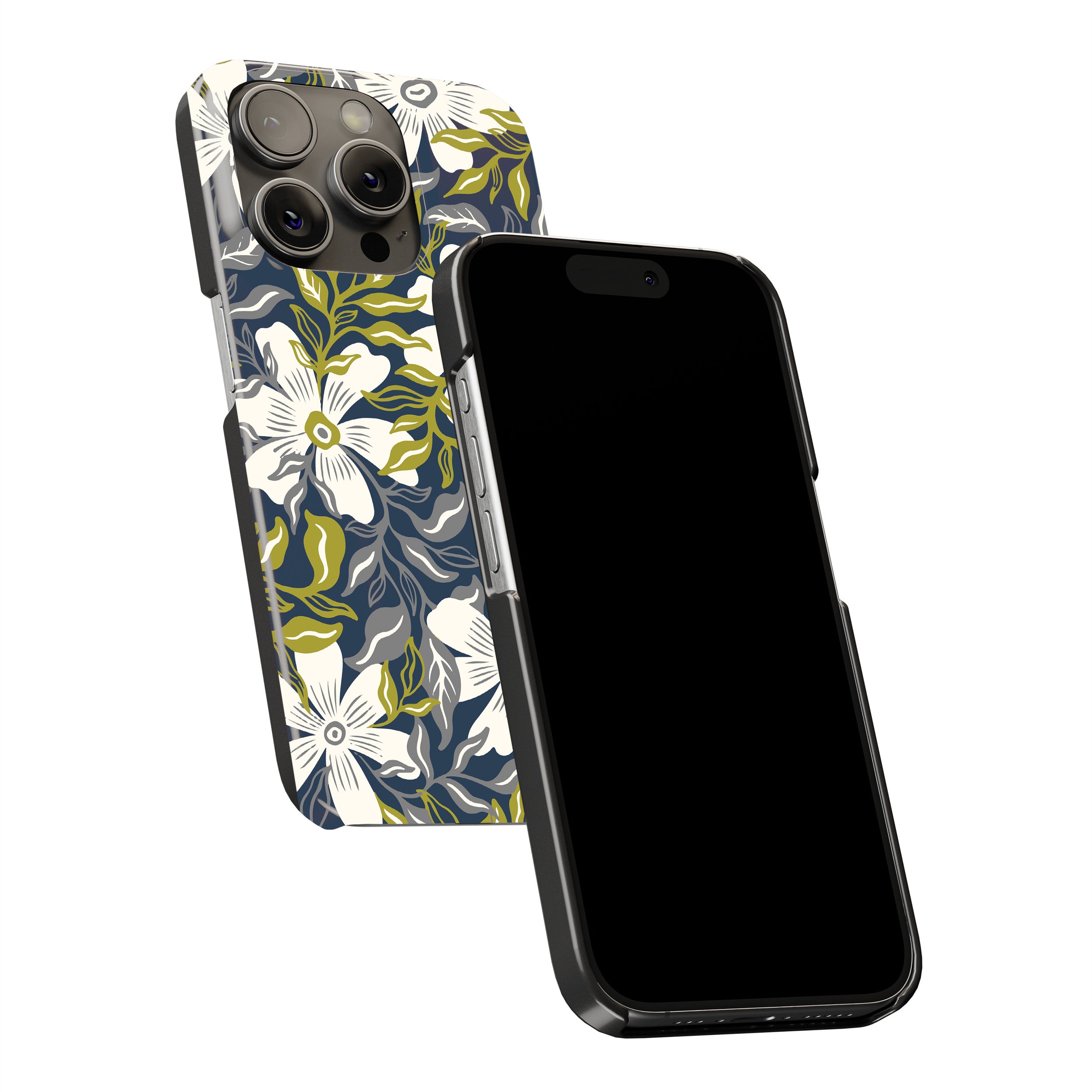 Botanical Blue Bloom Phone Cover