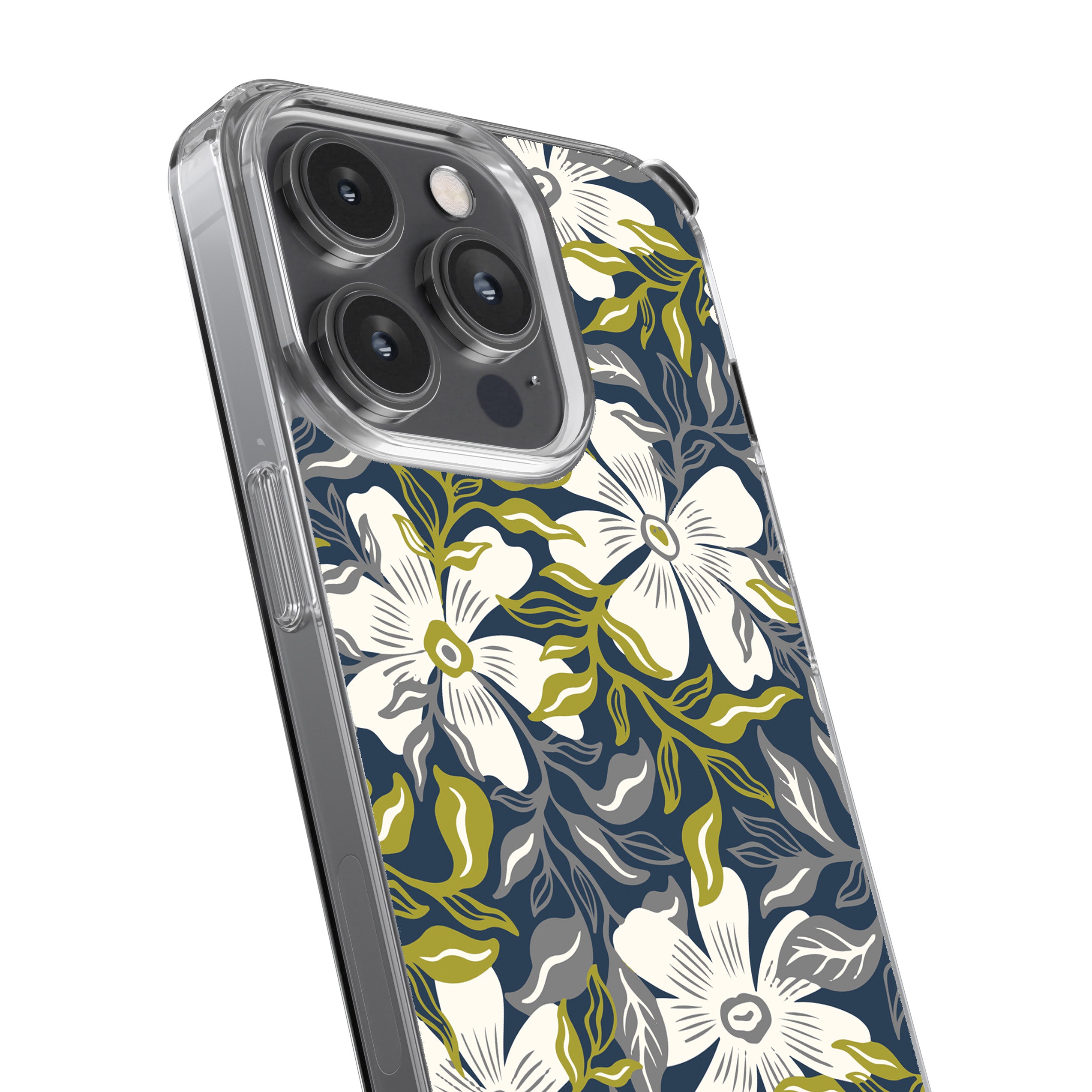 Botanical Blue Bloom Phone Cover