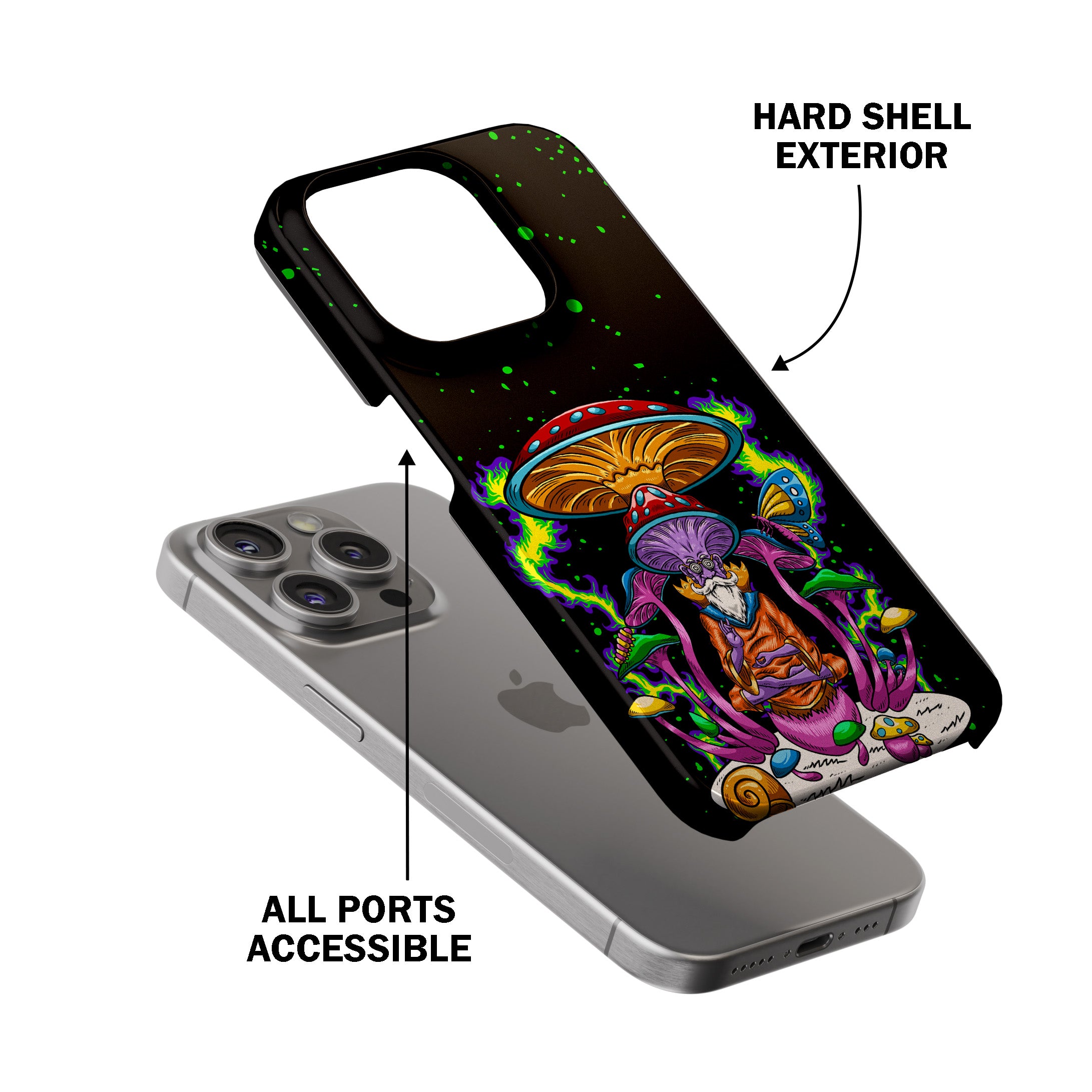 Psychedelic Wizard –Phone Cover