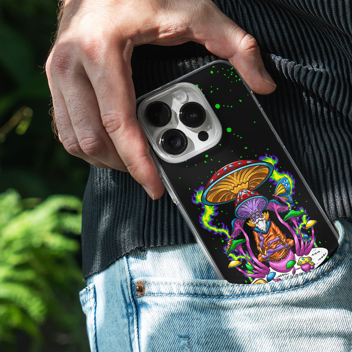 Psychedelic Wizard –Phone Cover