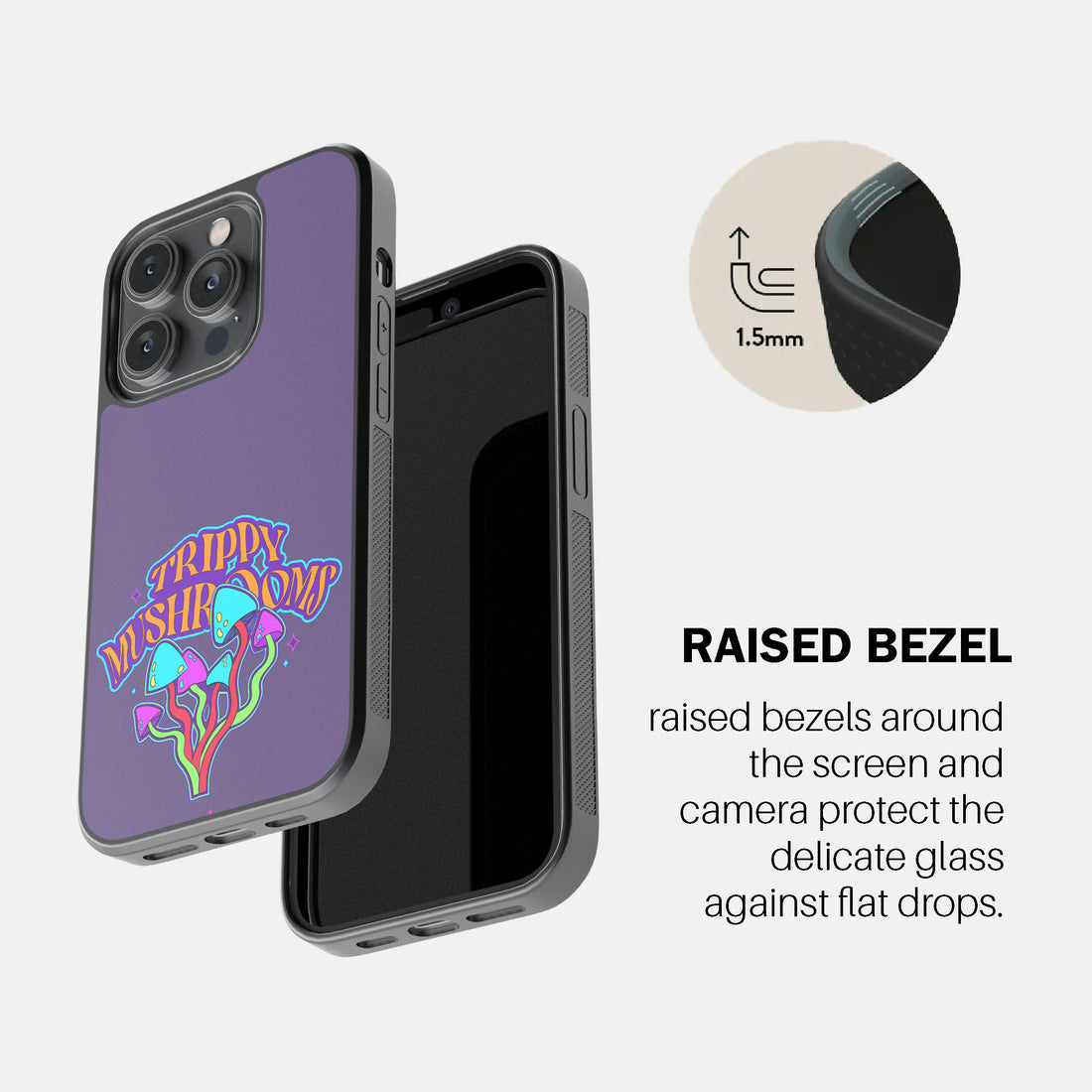 Trippy Mushrooms Phone Cover