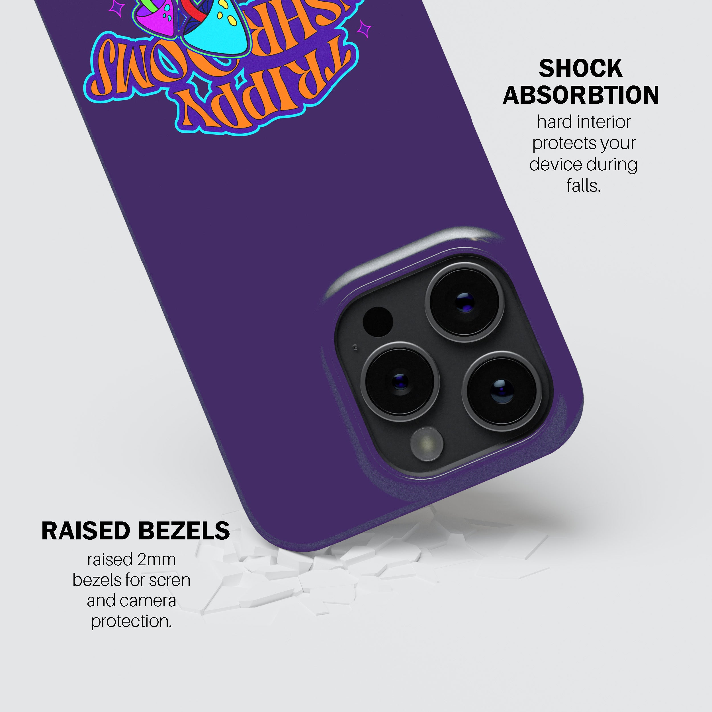 Trippy Mushrooms Phone Cover