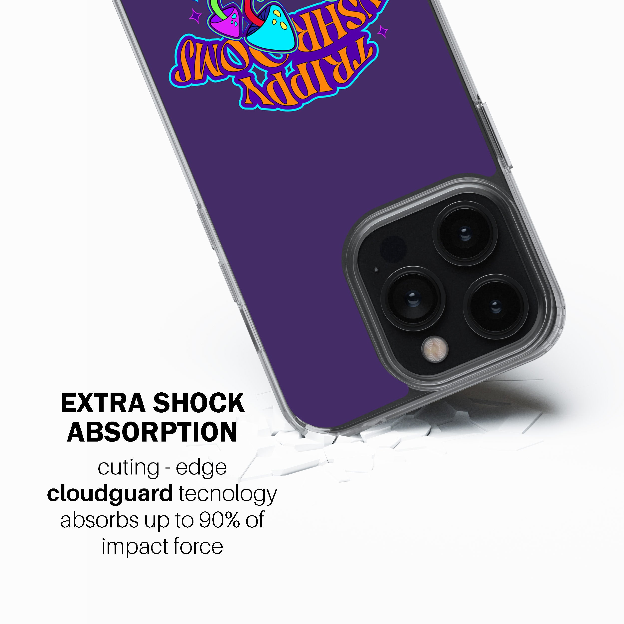 Trippy Mushrooms Phone Cover