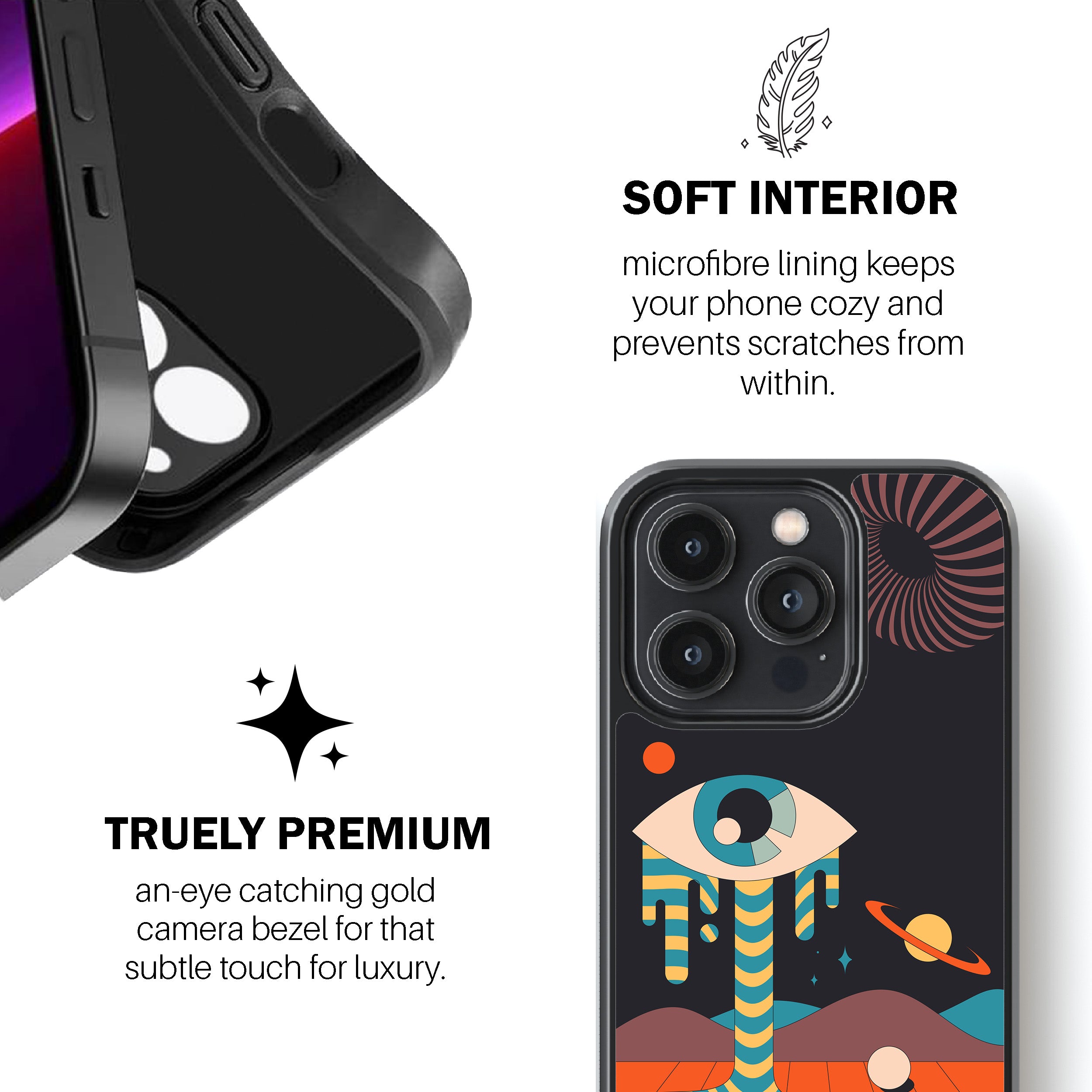 Melted Sky Portal  Phone Cover