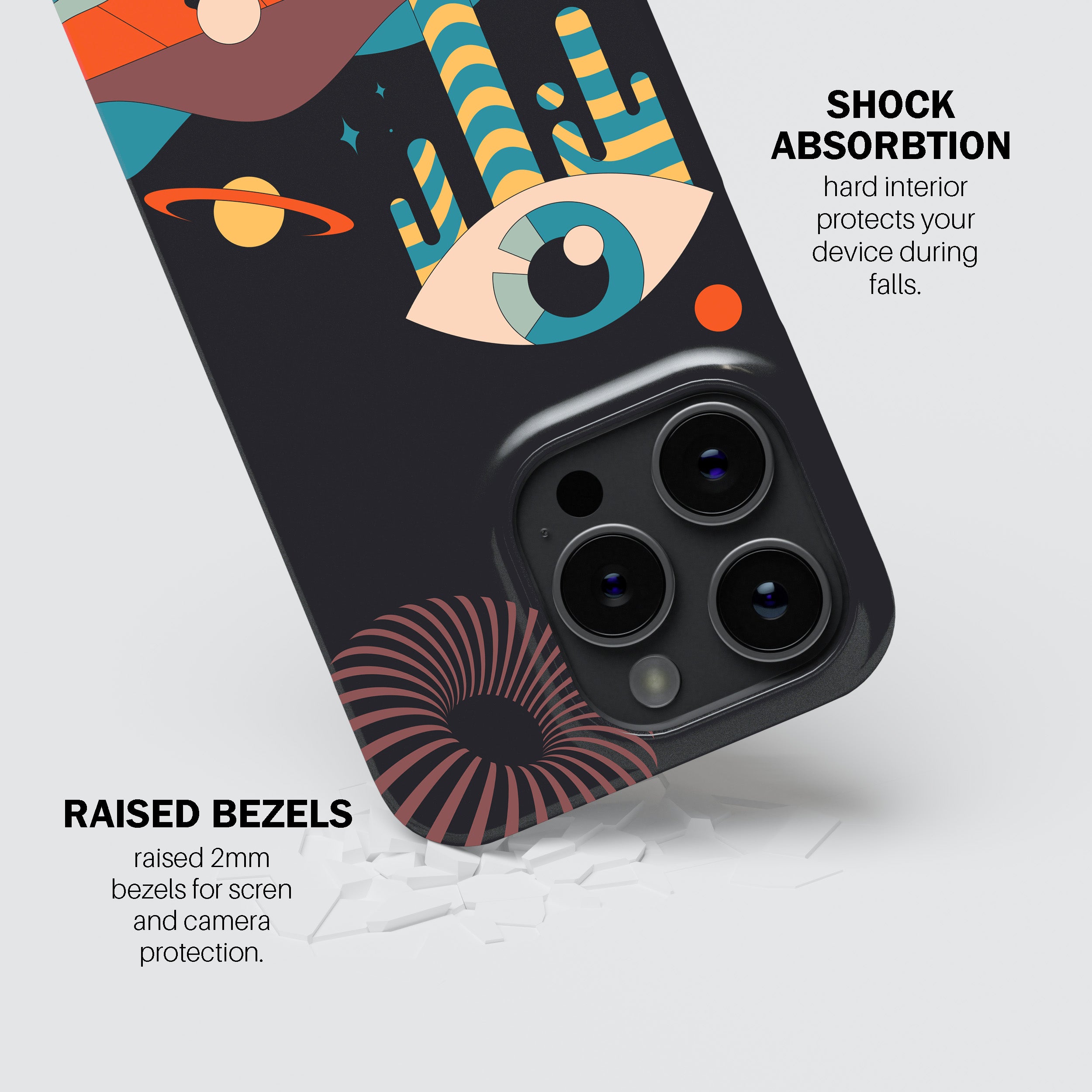 Melted Sky Portal  Phone Cover