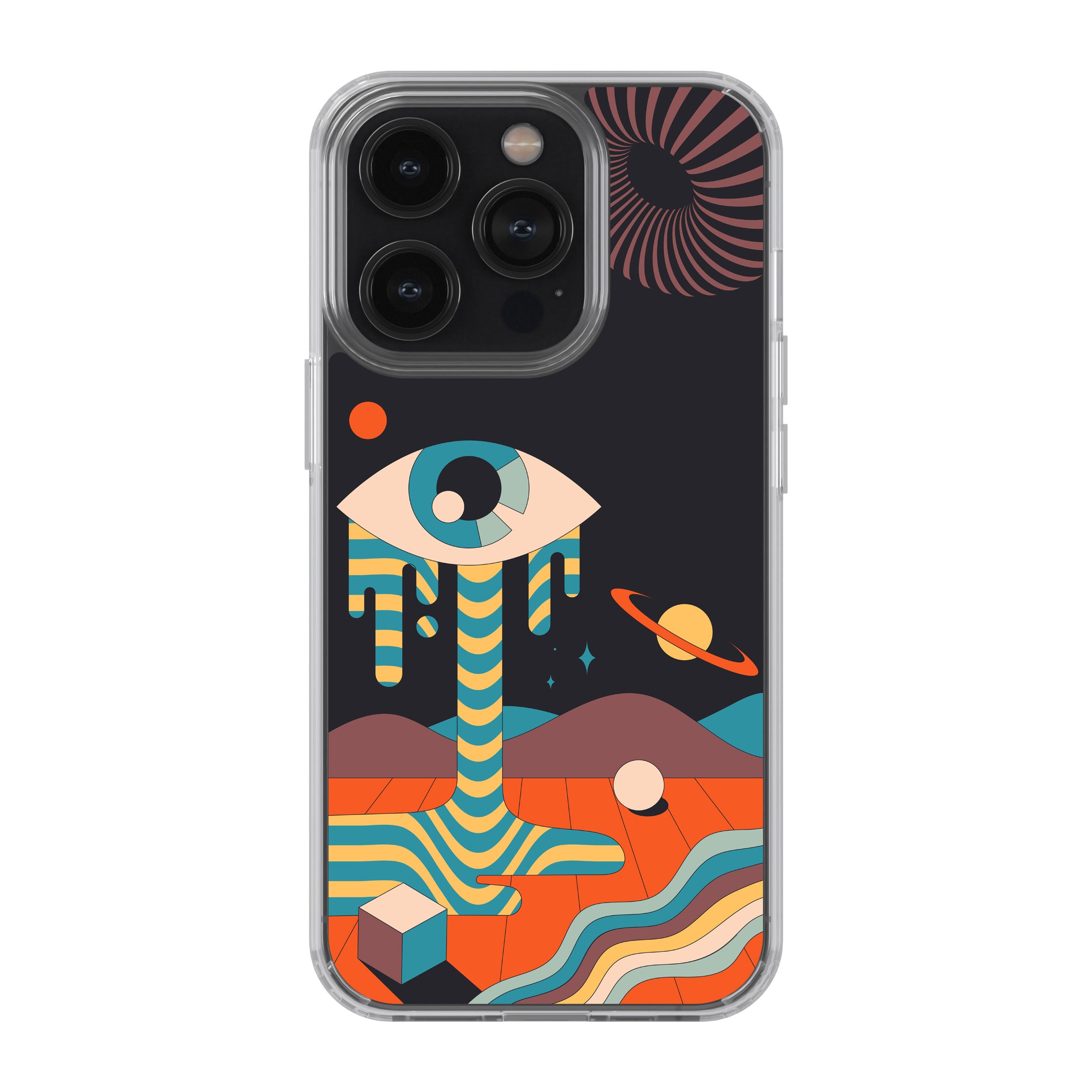 Melted Sky Portal  Phone Cover