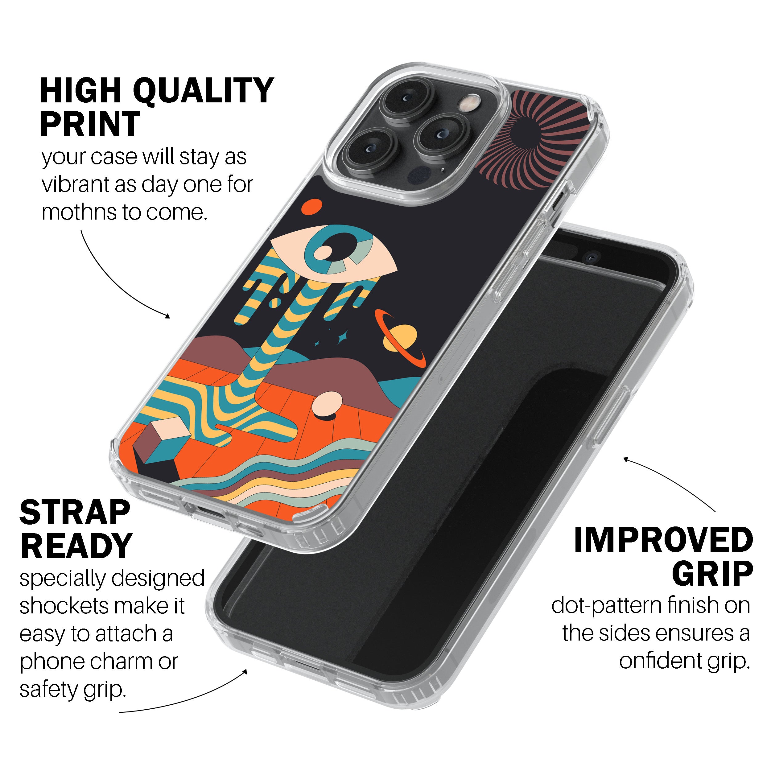 Melted Sky Portal  Phone Cover