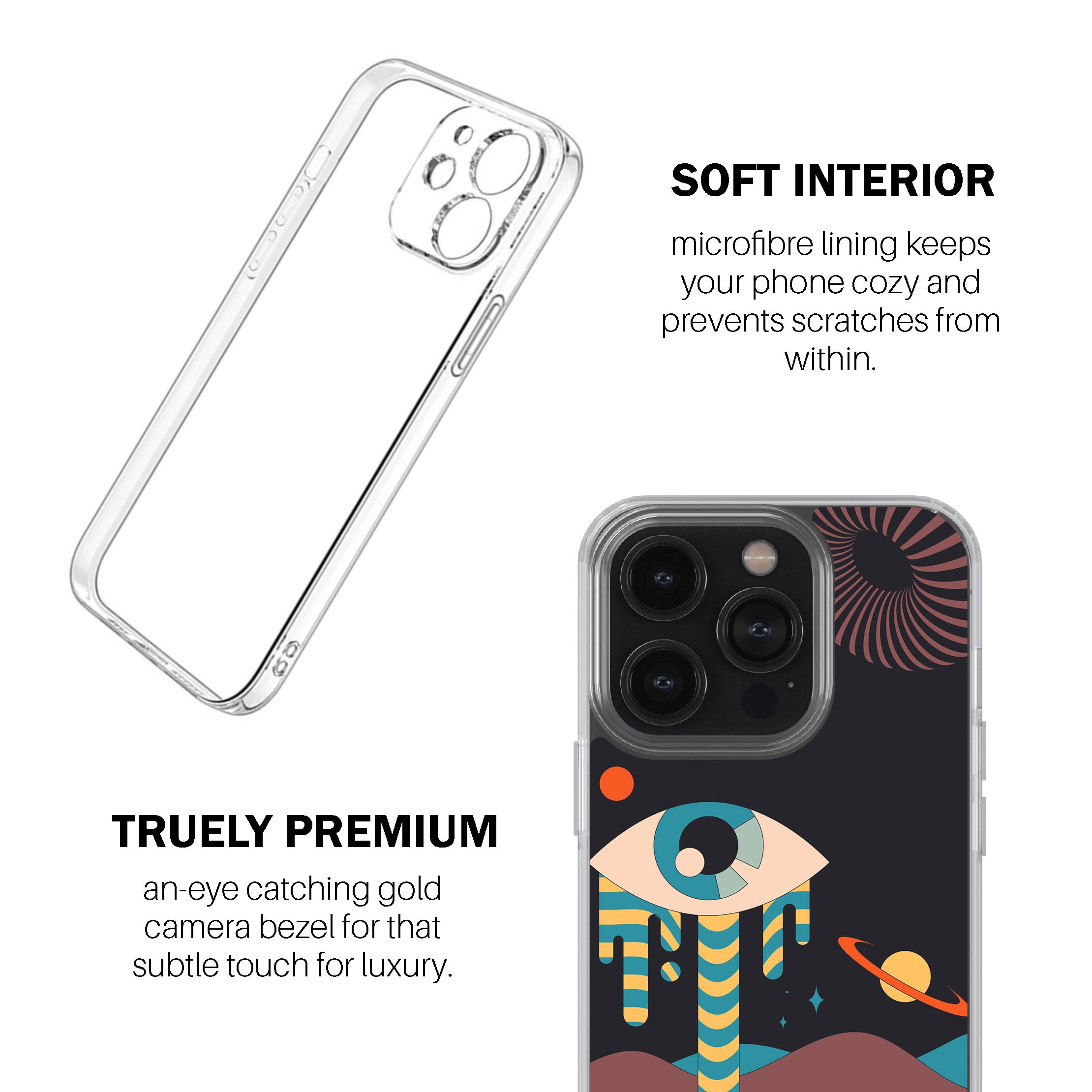 Melted Sky Portal  Phone Cover