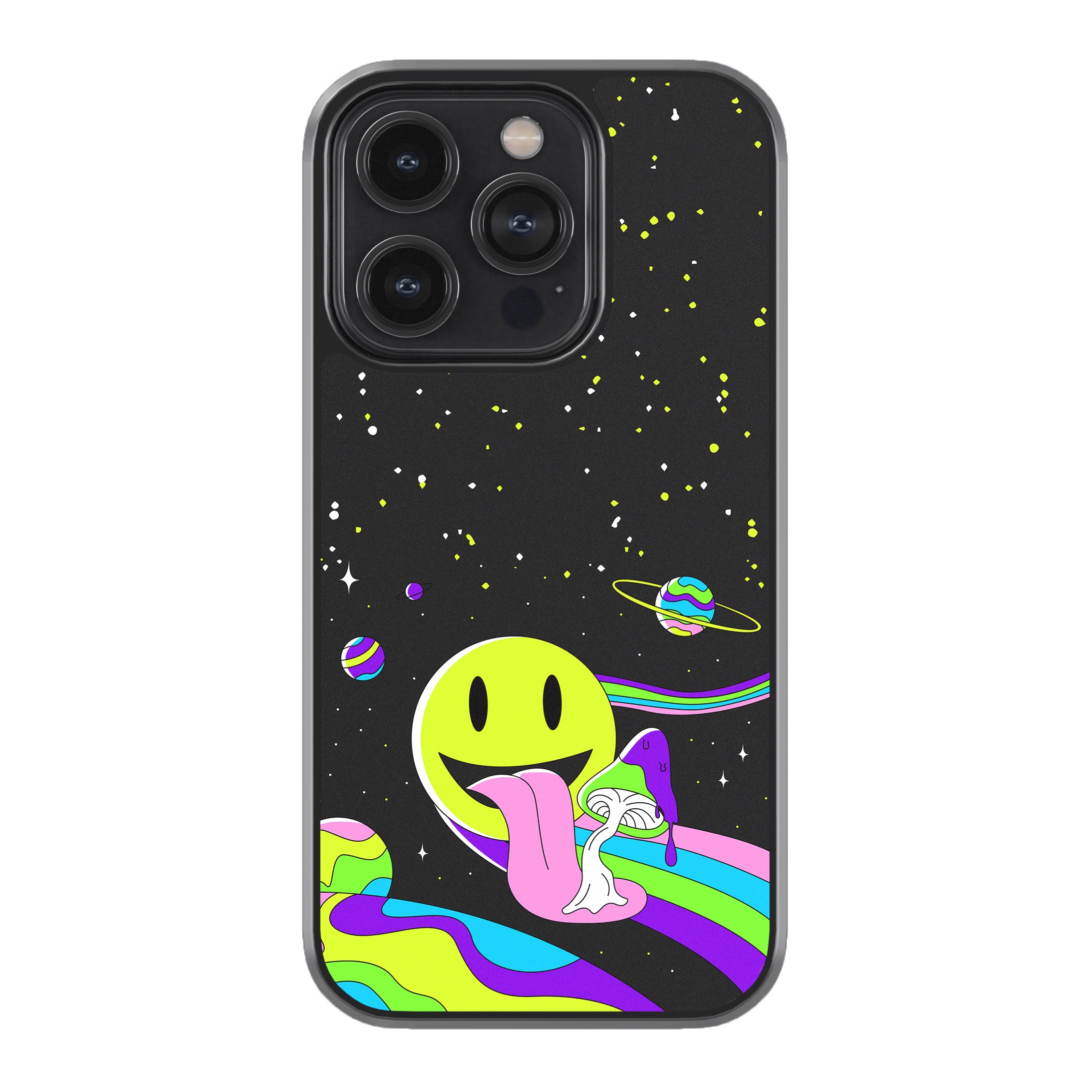 Neon Shroomscape Phone Cover