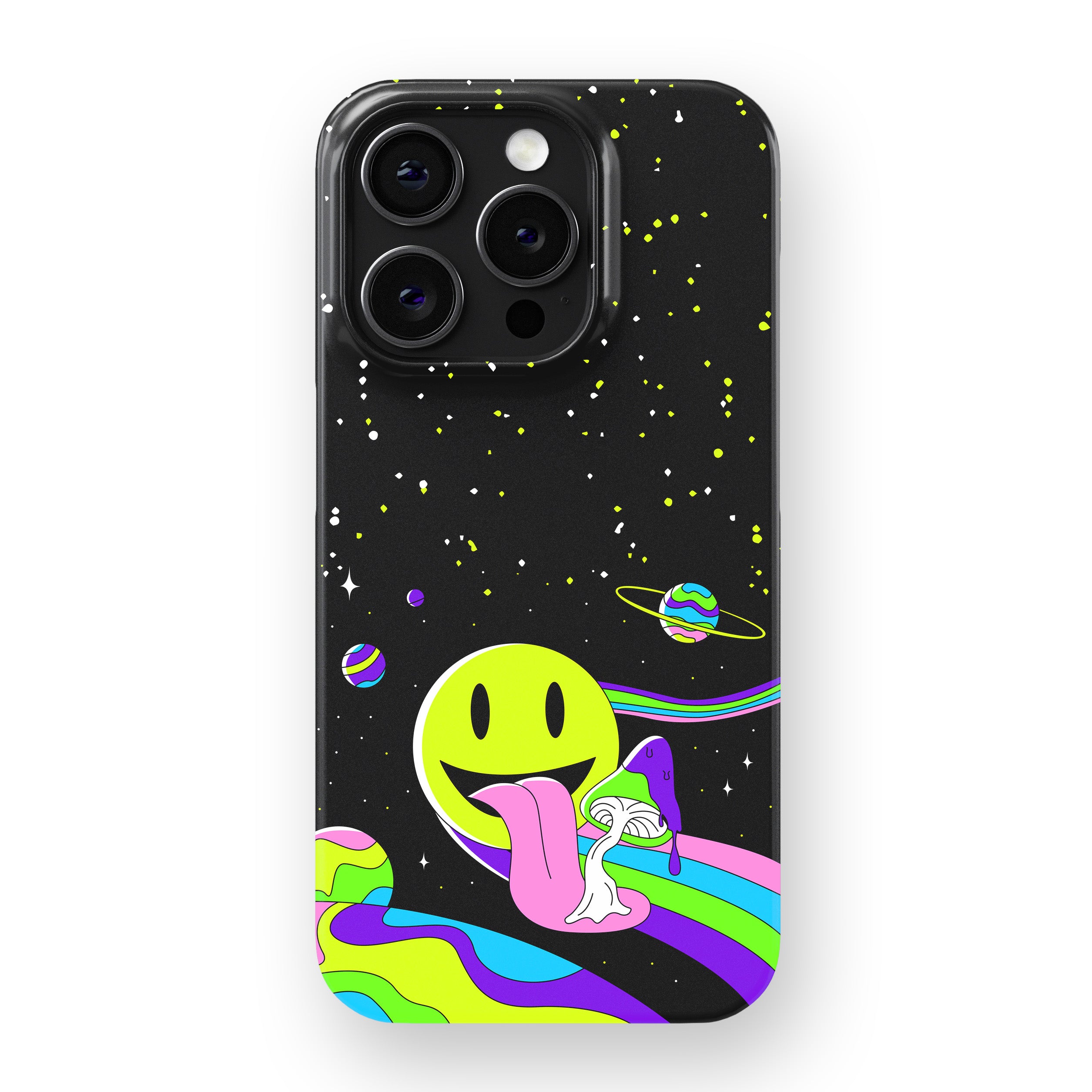 Neon Shroomscape Phone Cover