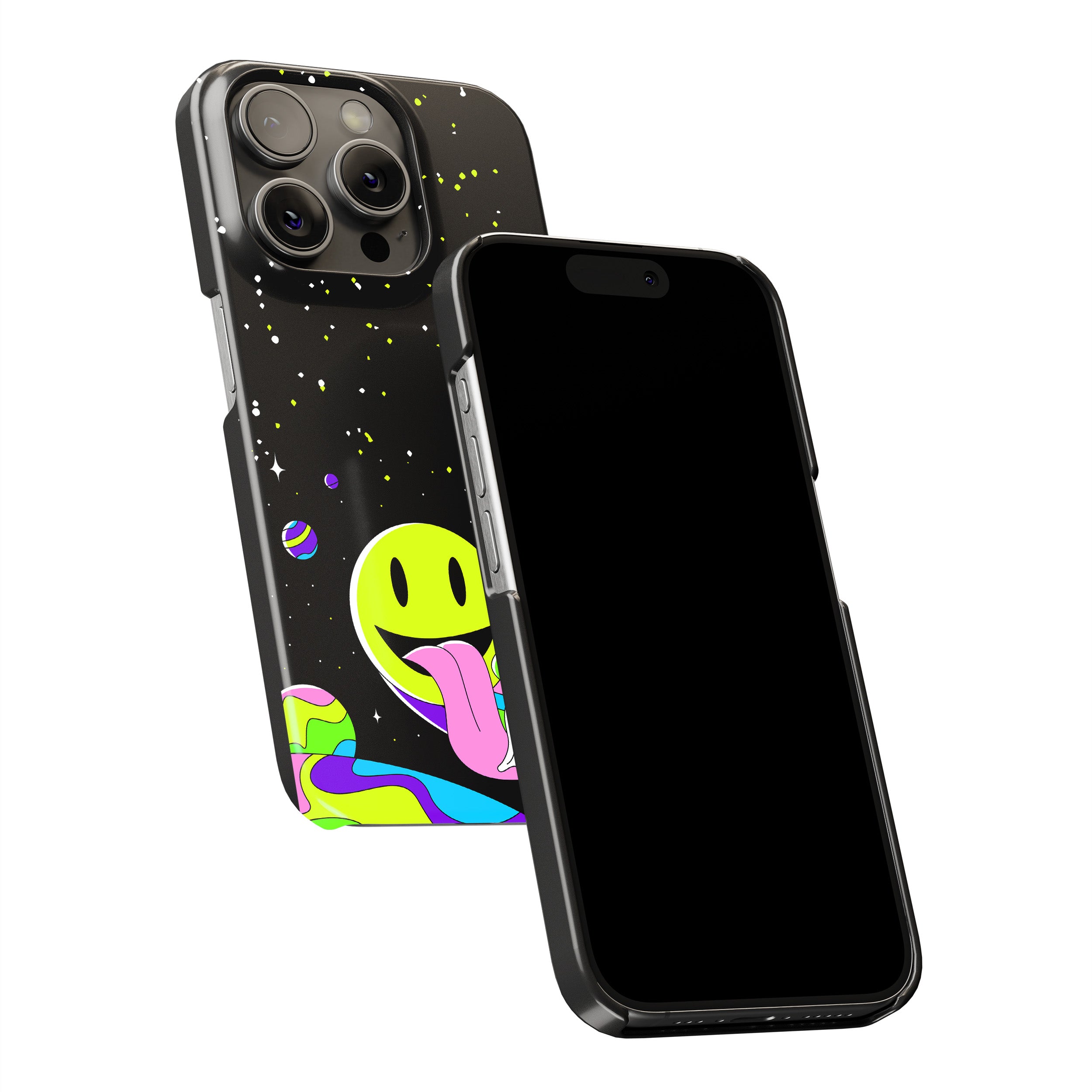 Neon Shroomscape Phone Cover