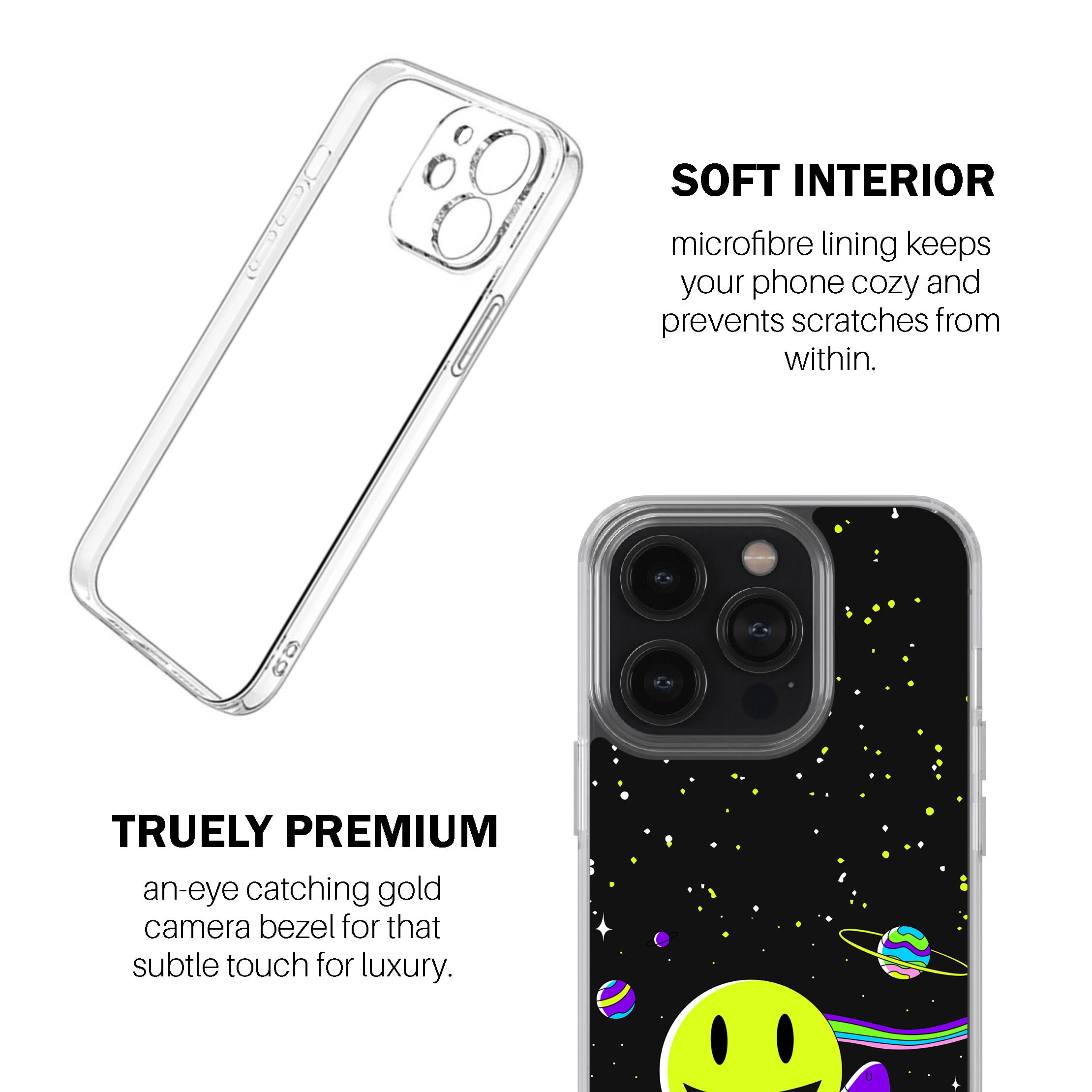 Neon Shroomscape Phone Cover