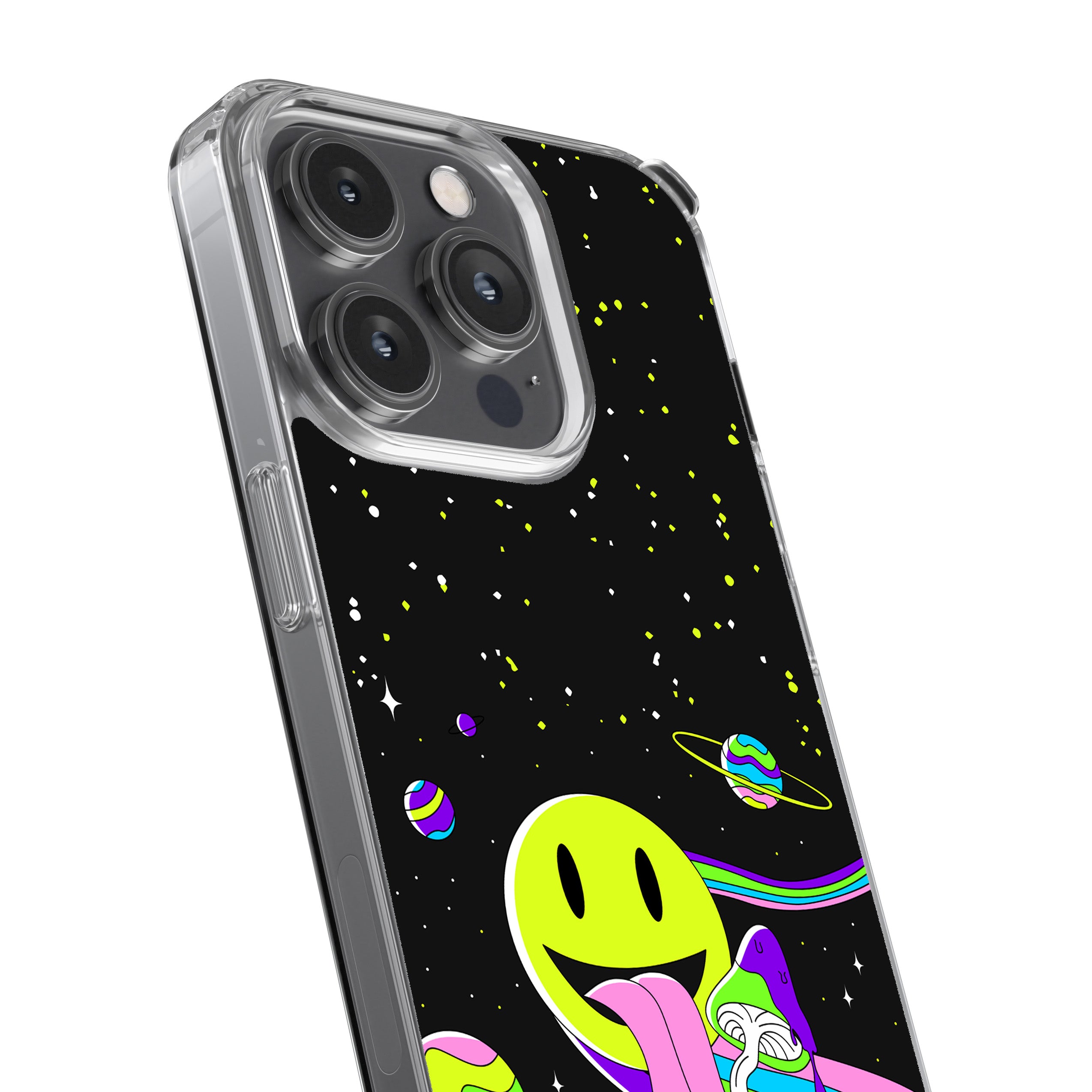 Neon Shroomscape Phone Cover