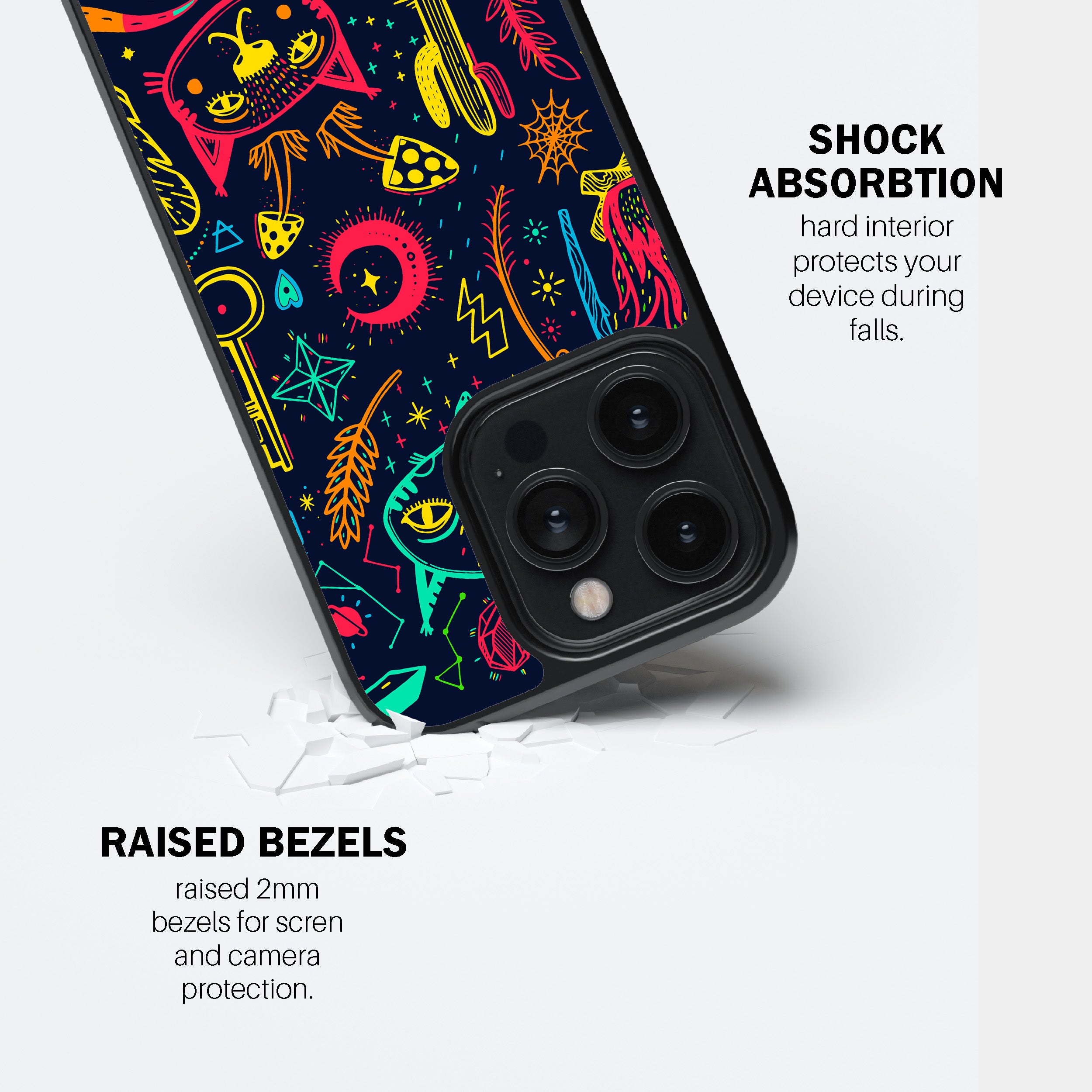 Noir Grace Kaftan Phone Cover