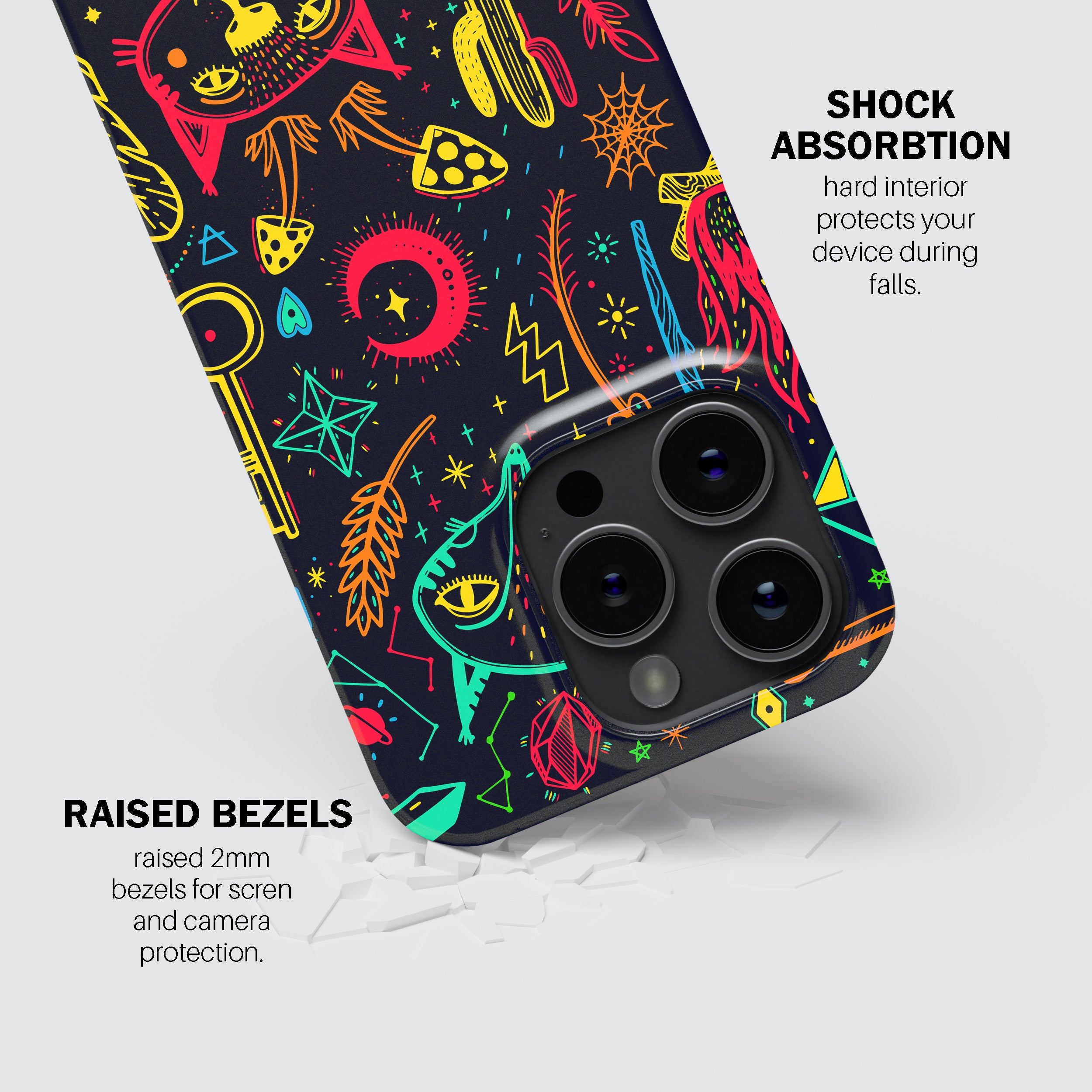 Noir Grace Kaftan Phone Cover