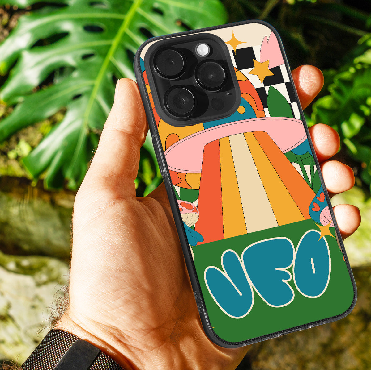 Rust Radiance Phone Cover