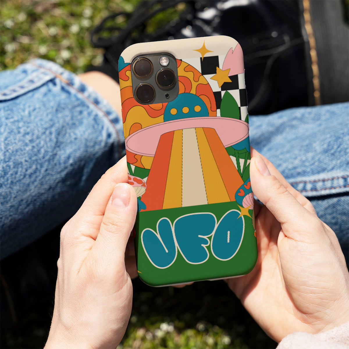 Rust Radiance Phone Cover