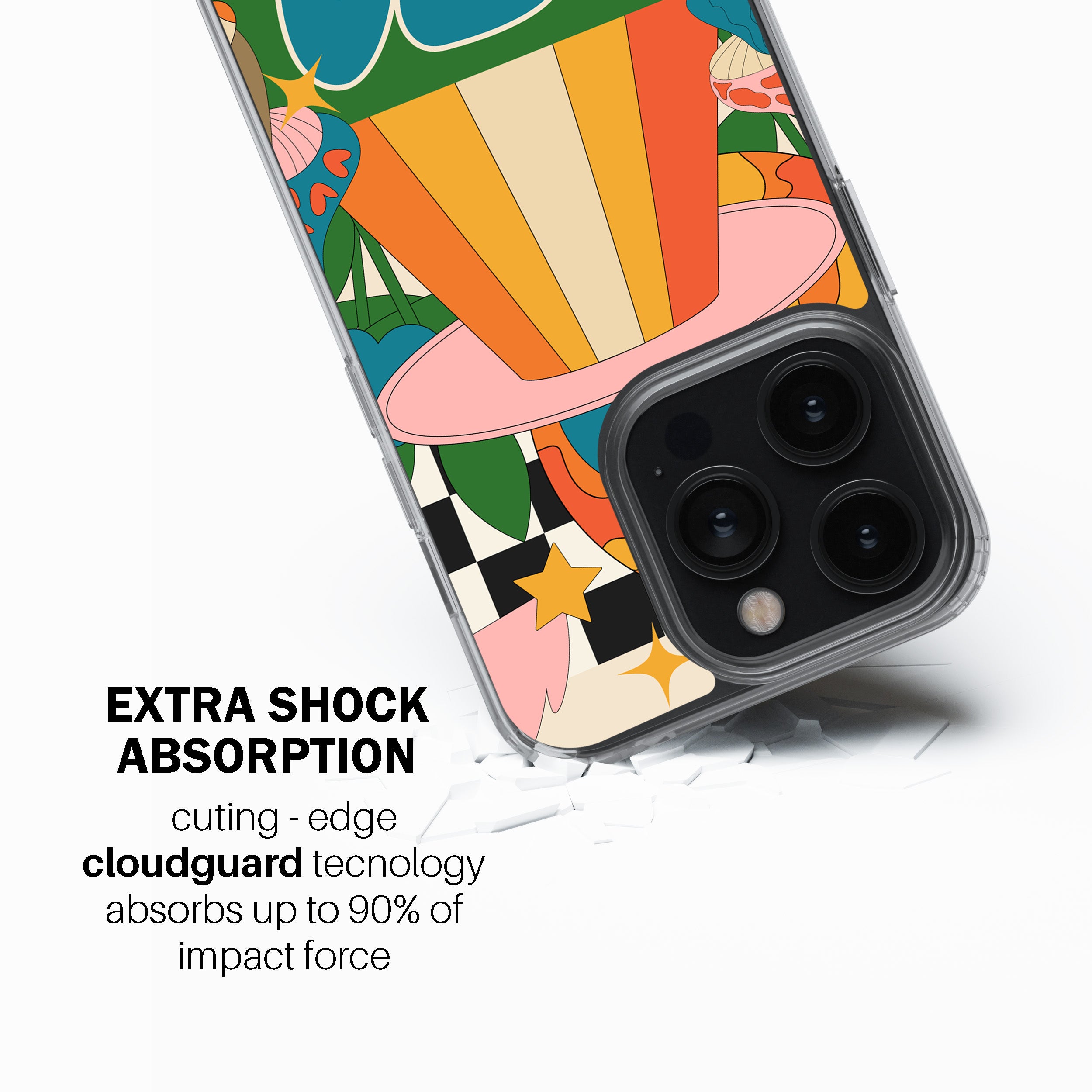 Rust Radiance Phone Cover